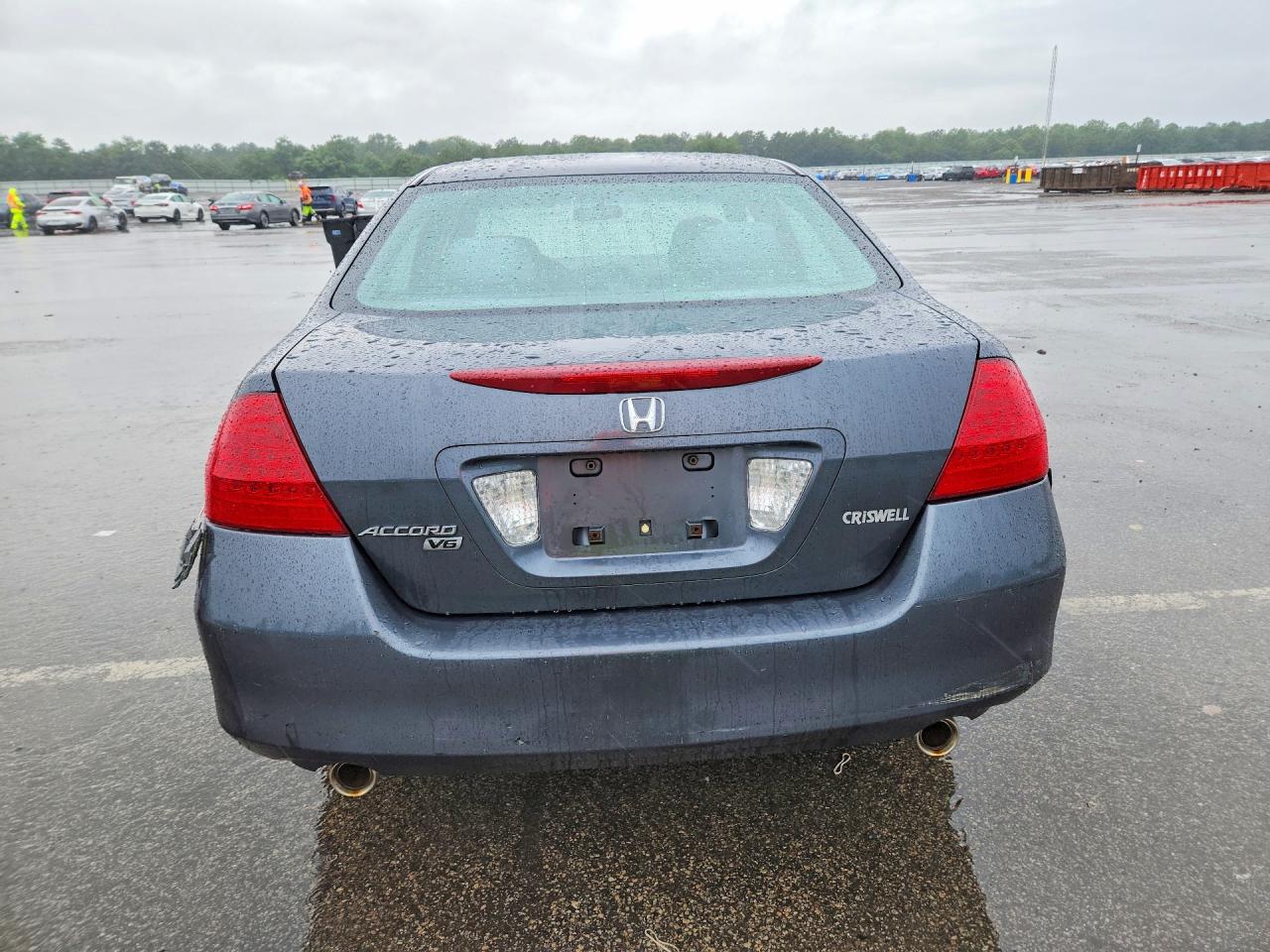 2006 Honda Accord Lx Gray vin: 1HGCM66356A012557