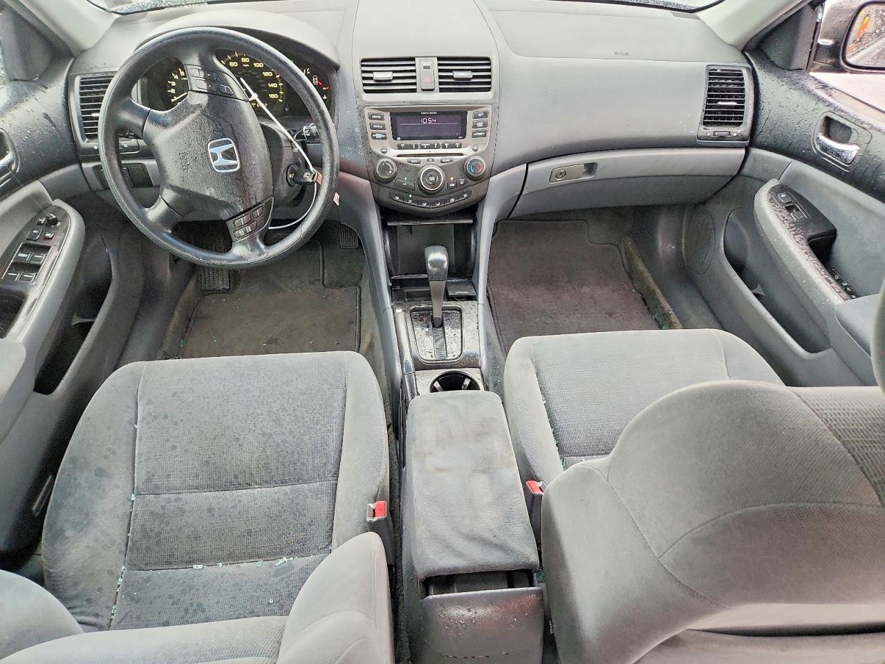 2006 Honda Accord Lx Gray vin: 1HGCM66356A012557