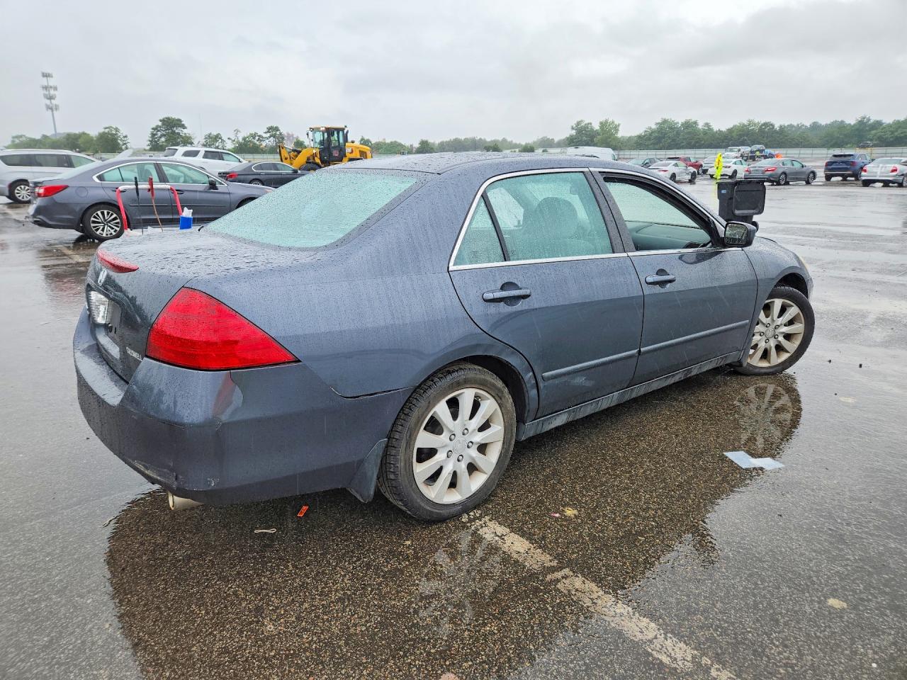 2006 Honda Accord Lx Gray vin: 1HGCM66356A012557