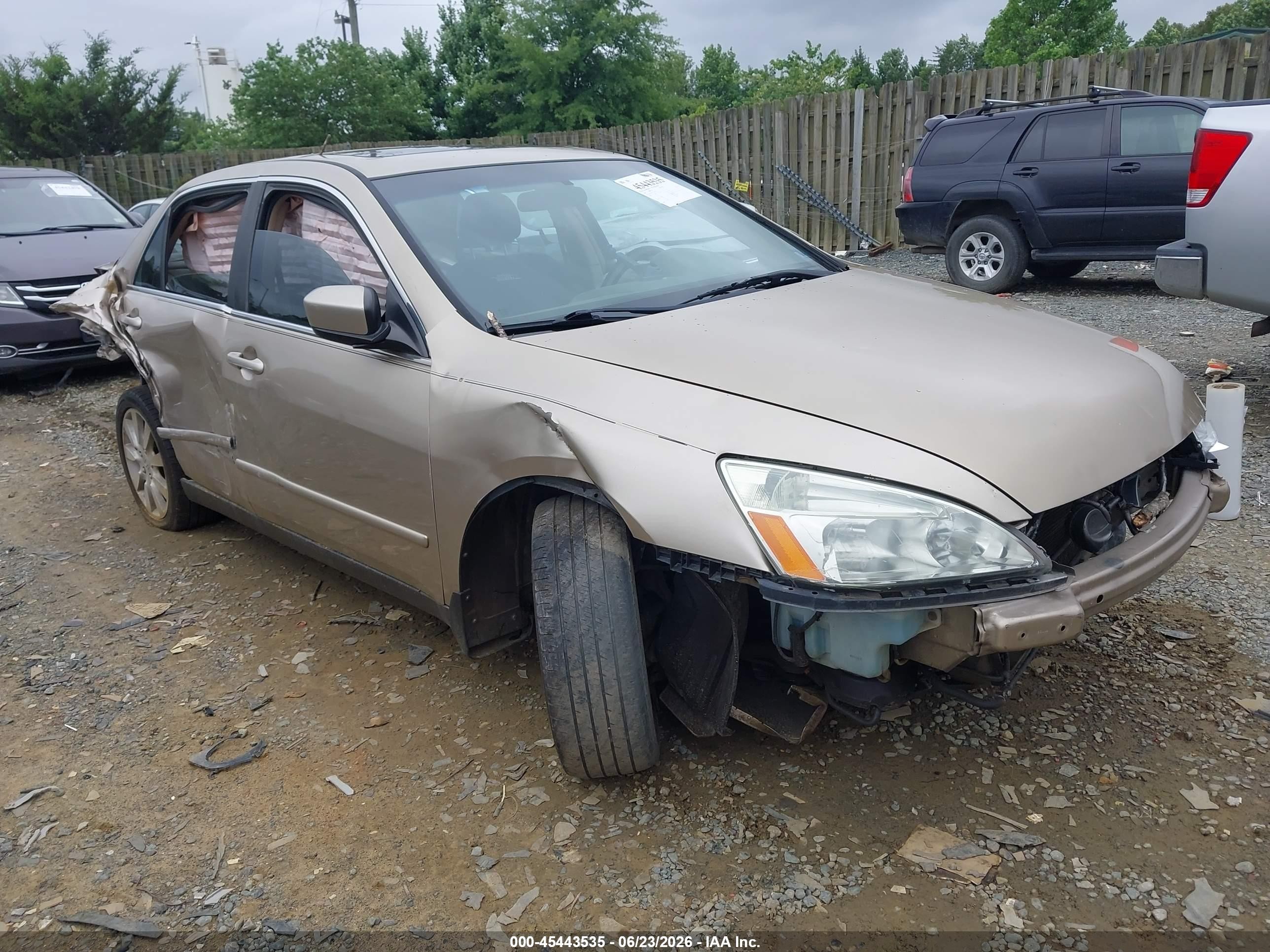 2006 Honda Accord 3.0 Lx Gold vin: 1HGCM66356A024787