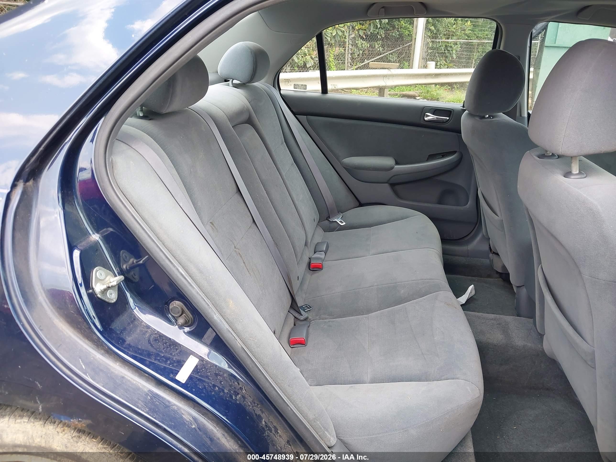 2006 Honda Accord 3.0 Lx Синий vin: 1HGCM66356A029455