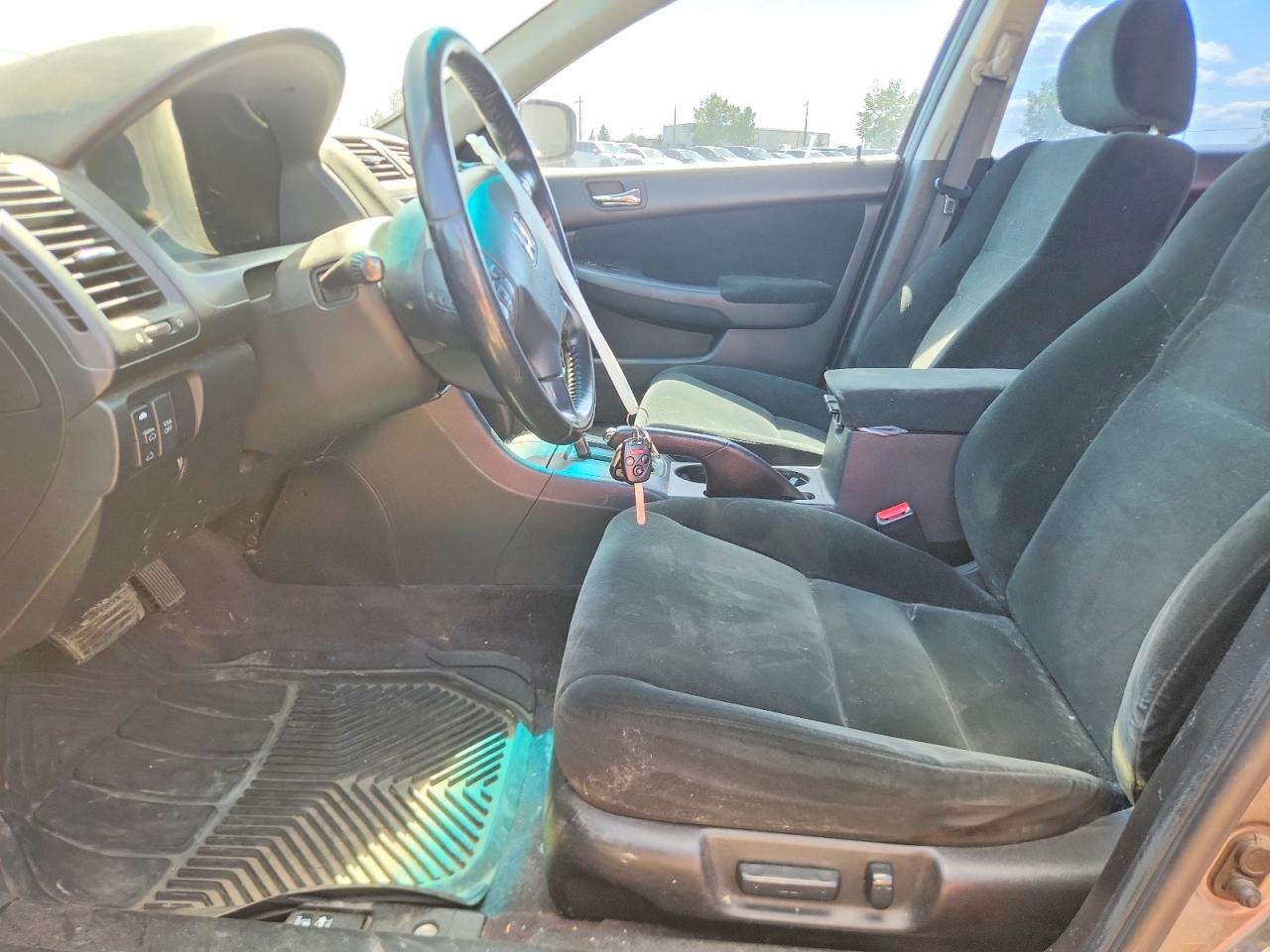 2006 Honda Accord Lx Gray vin: 1HGCM66356A801341