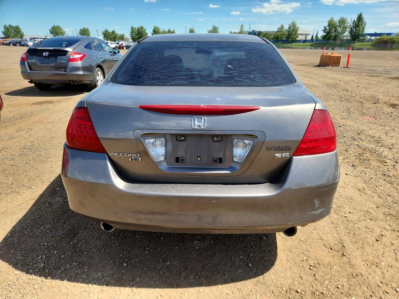 2006 Honda Accord Lx Gray vin: 1HGCM66356A801341