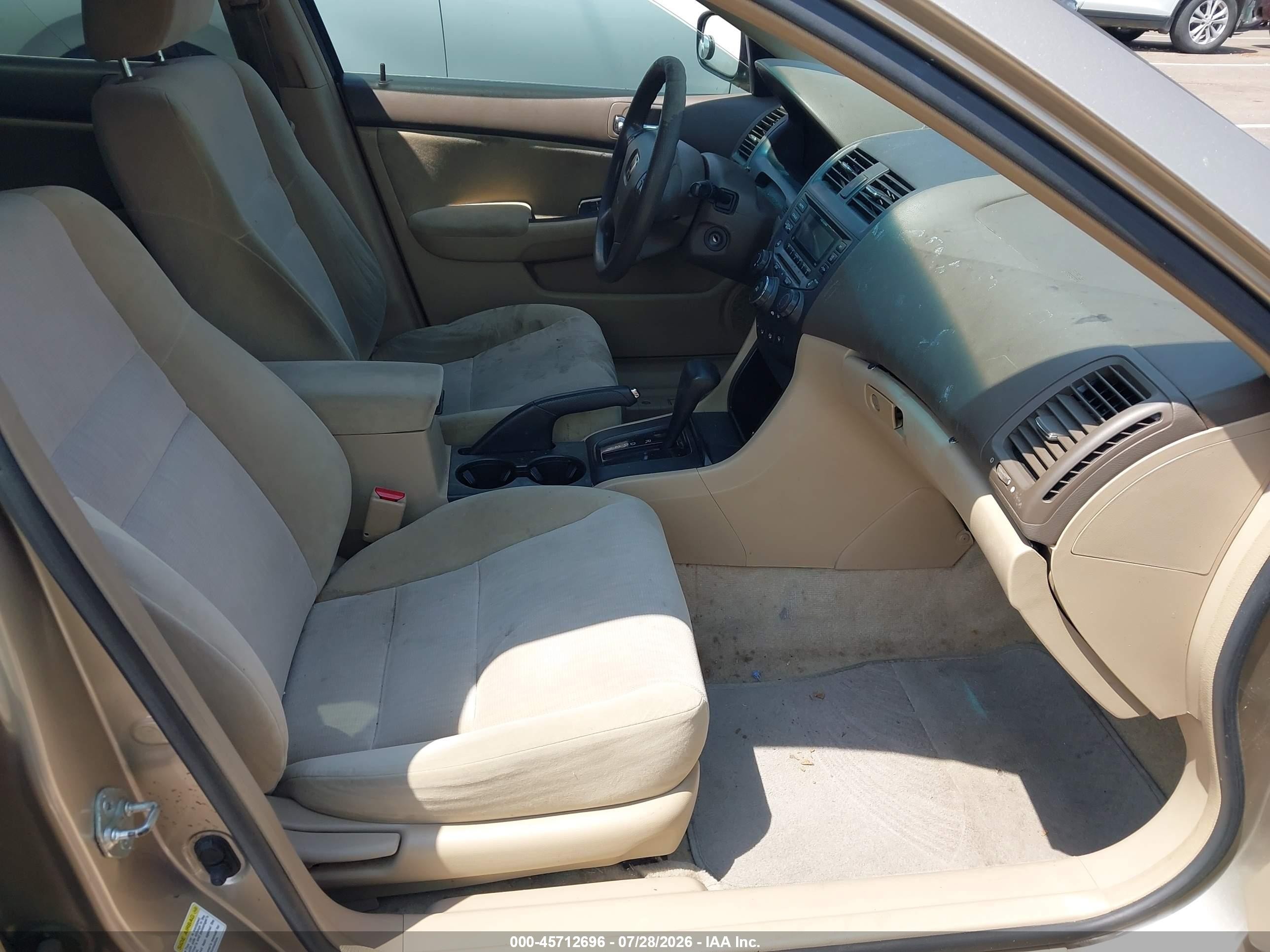2003 Honda Accord 3.0 Lx Gold vin: 1HGCM66363A070978