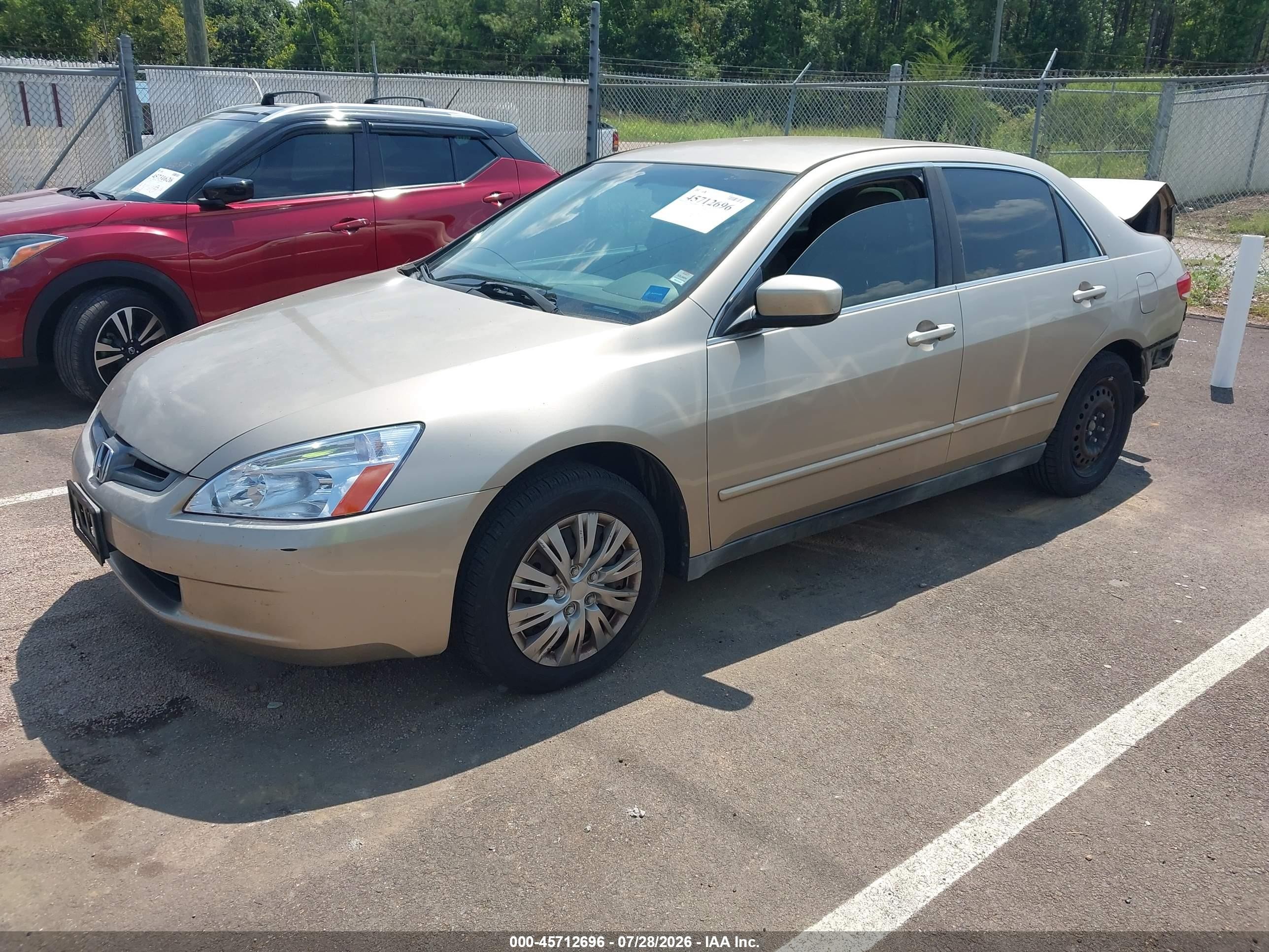 2003 Honda Accord 3.0 Lx Gold vin: 1HGCM66363A070978