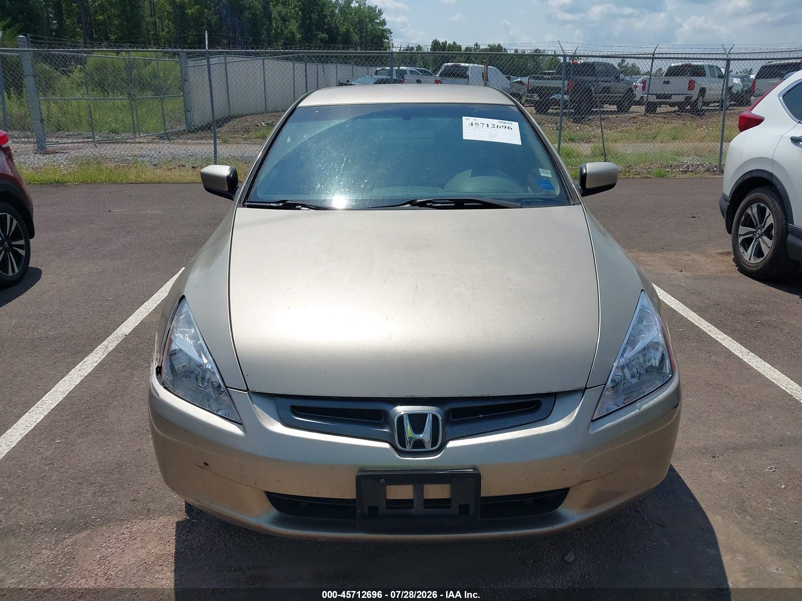 2003 Honda Accord 3.0 Lx Gold vin: 1HGCM66363A070978