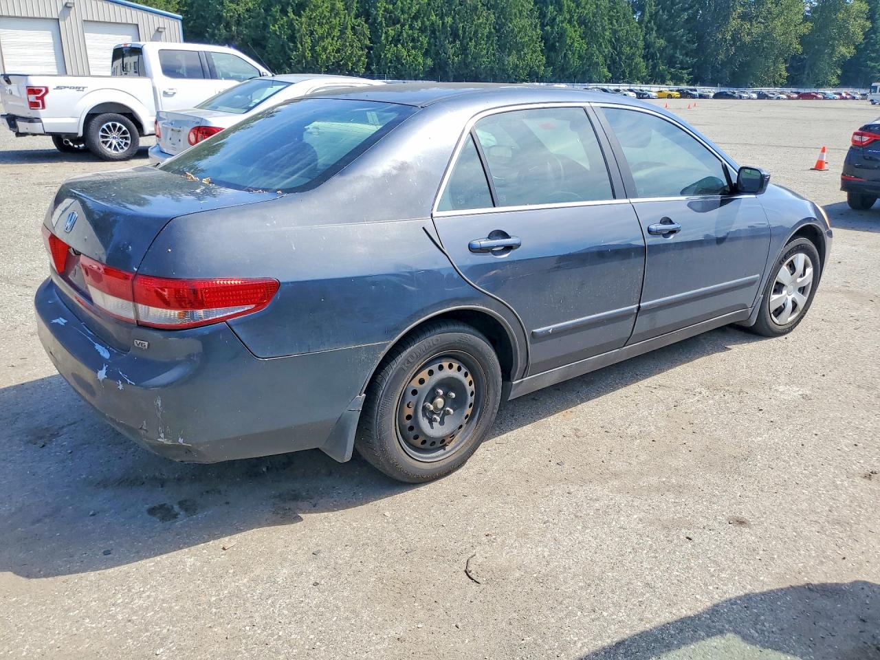 2004 Honda Accord Lx Gray vin: 1HGCM66364A002732