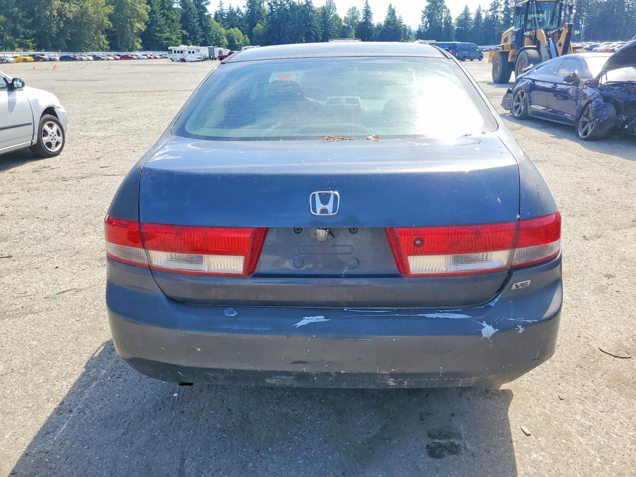 2004 Honda Accord Lx Gray vin: 1HGCM66364A002732