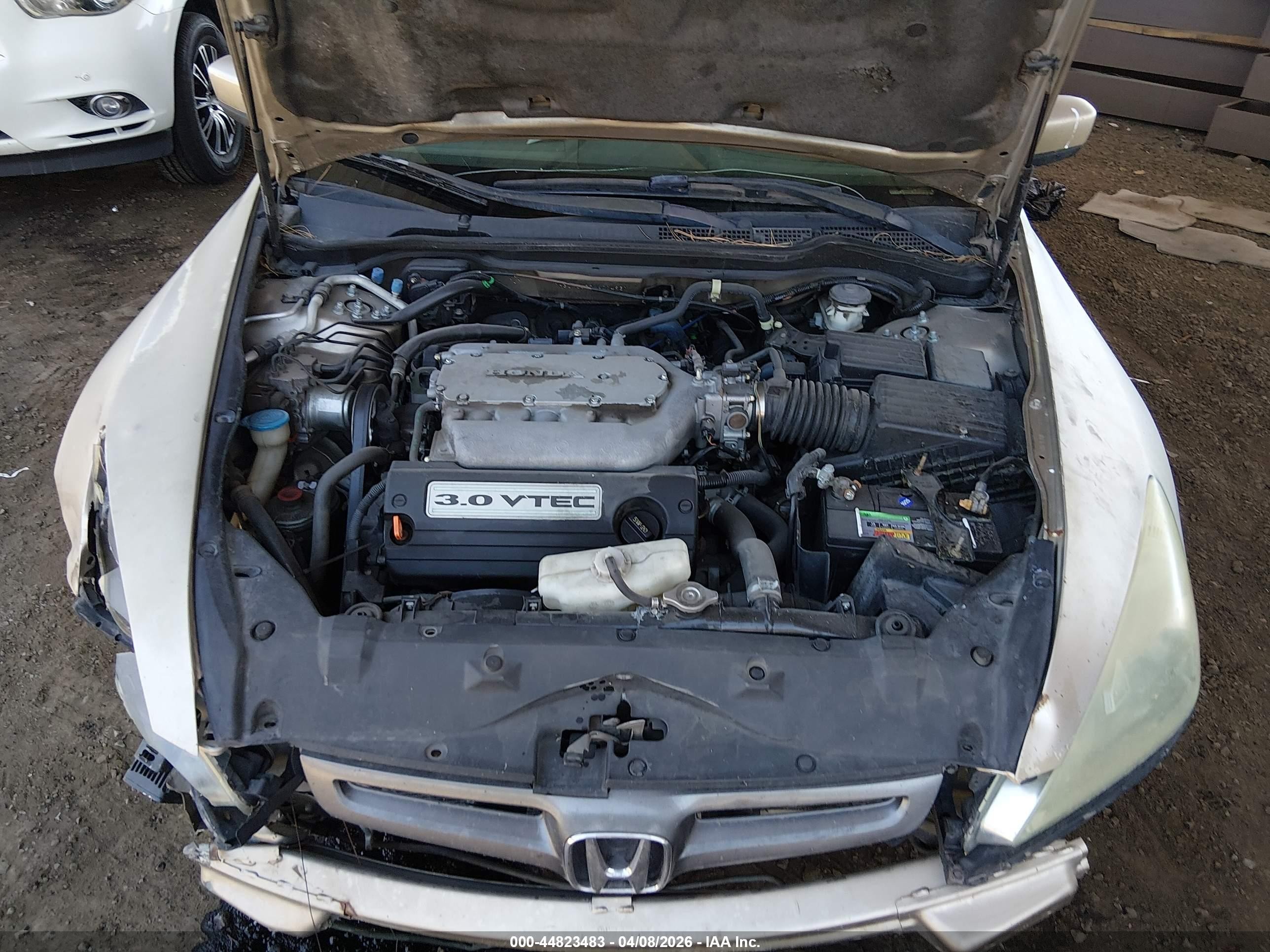 2004 Honda Accord 3.0 Lx Gold vin: 1HGCM66364A014931