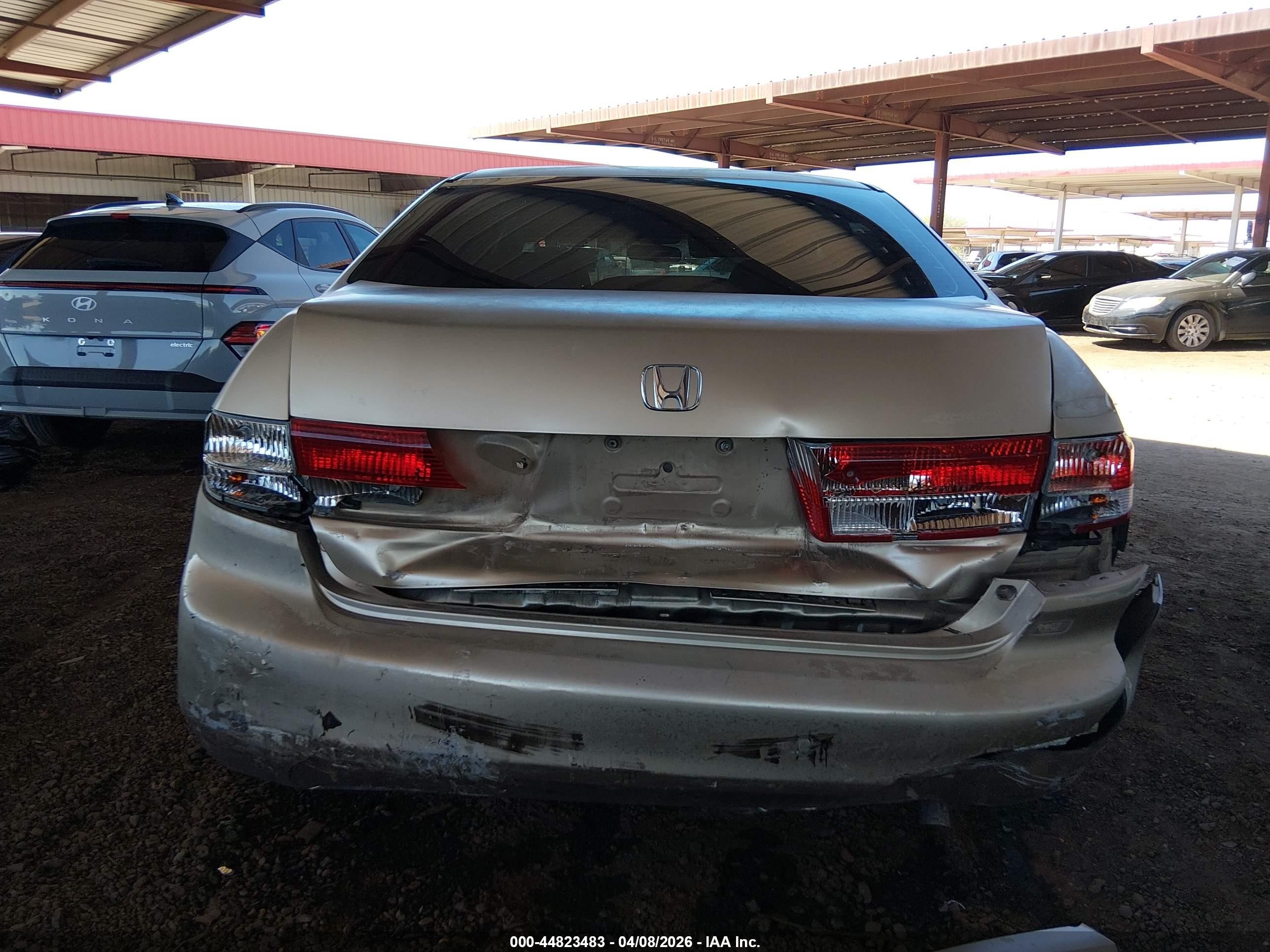 2004 Honda Accord 3.0 Lx Gold vin: 1HGCM66364A014931