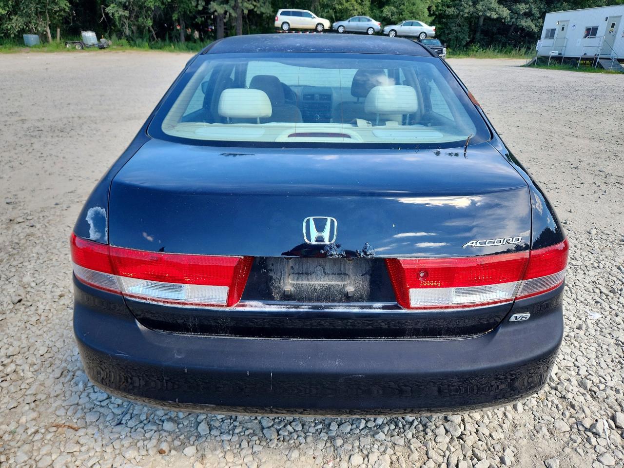 2004 Honda Accord Lx Black vin: 1HGCM66364A070898