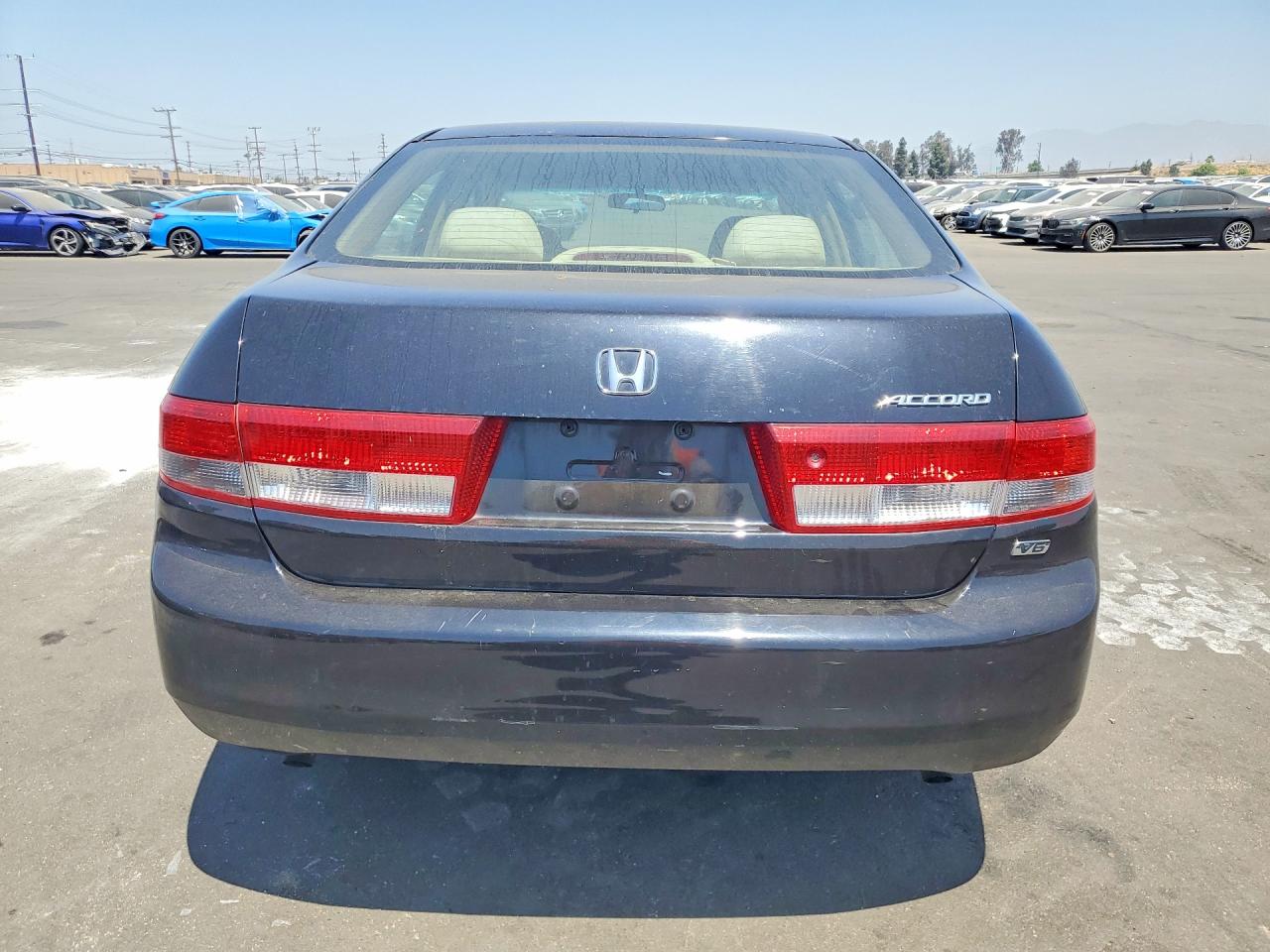2004 Honda Accord Lx Black vin: 1HGCM66364A090987
