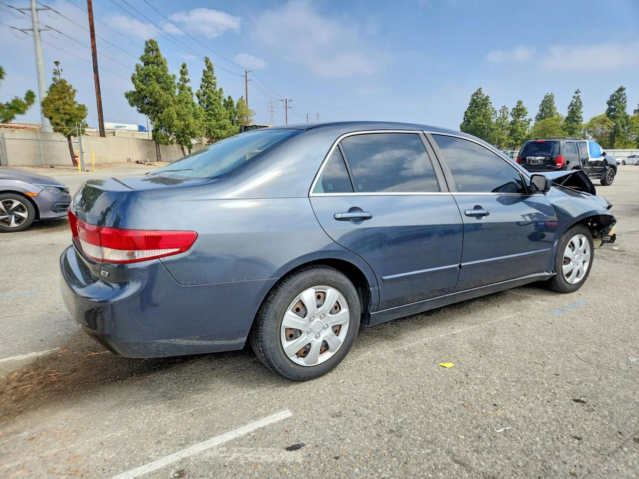 2004 Honda Accord Lx Gray vin: 1HGCM66374A005722