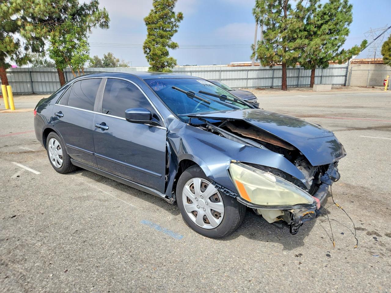 2004 Honda Accord Lx Gray vin: 1HGCM66374A005722