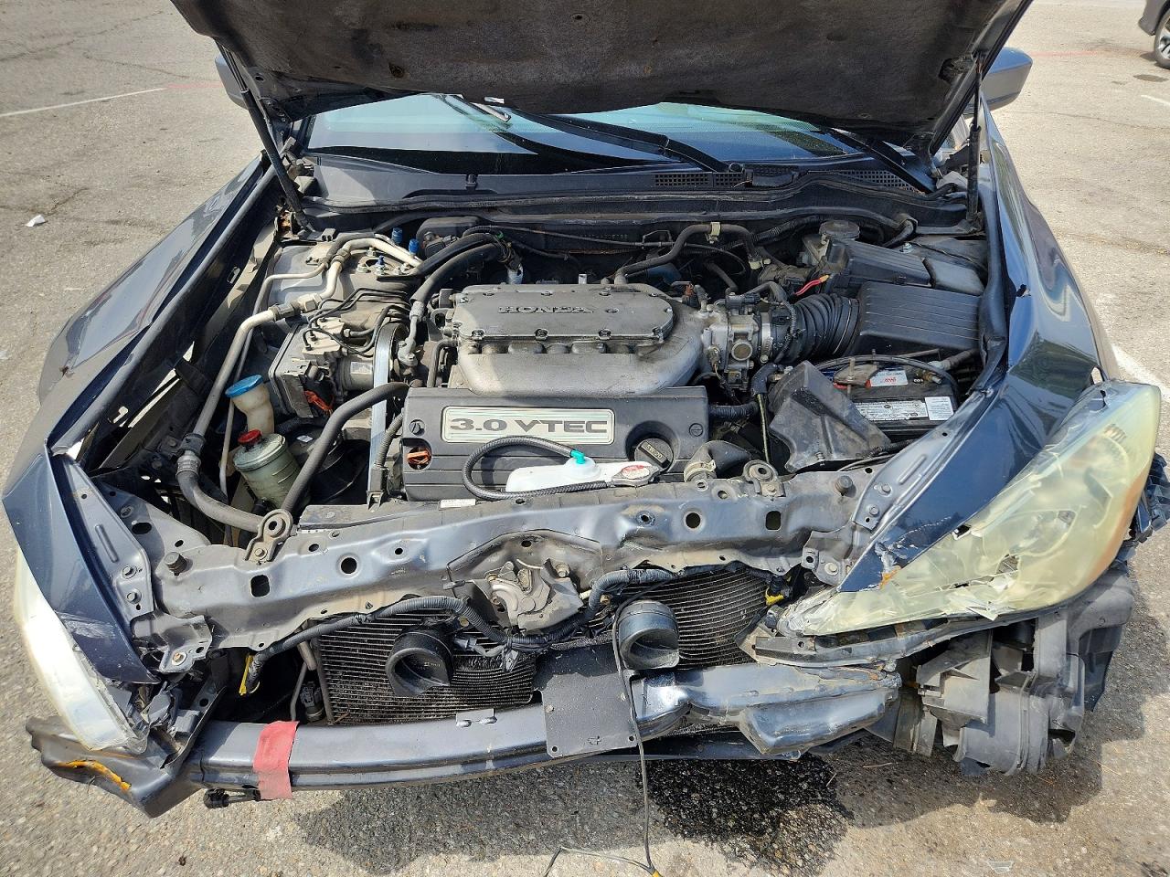 2004 Honda Accord Lx Gray vin: 1HGCM66374A005722
