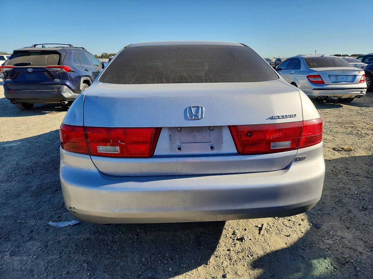 2005 Honda Accord Lx Silver vin: 1HGCM66375A015264