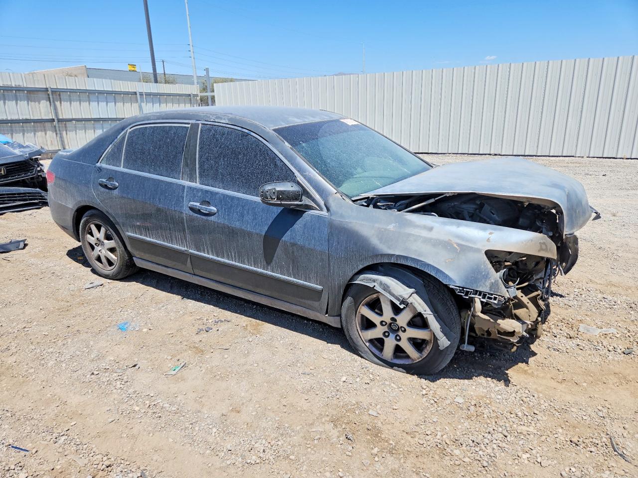 2005 Honda Accord Lx Black vin: 1HGCM66375A041542