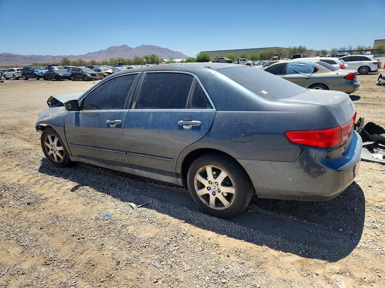 2005 Honda Accord Lx Black vin: 1HGCM66375A041542