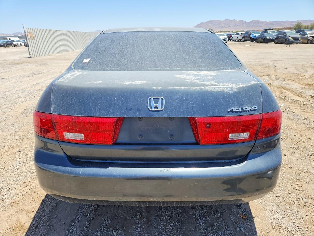 2005 Honda Accord Lx Black vin: 1HGCM66375A041542