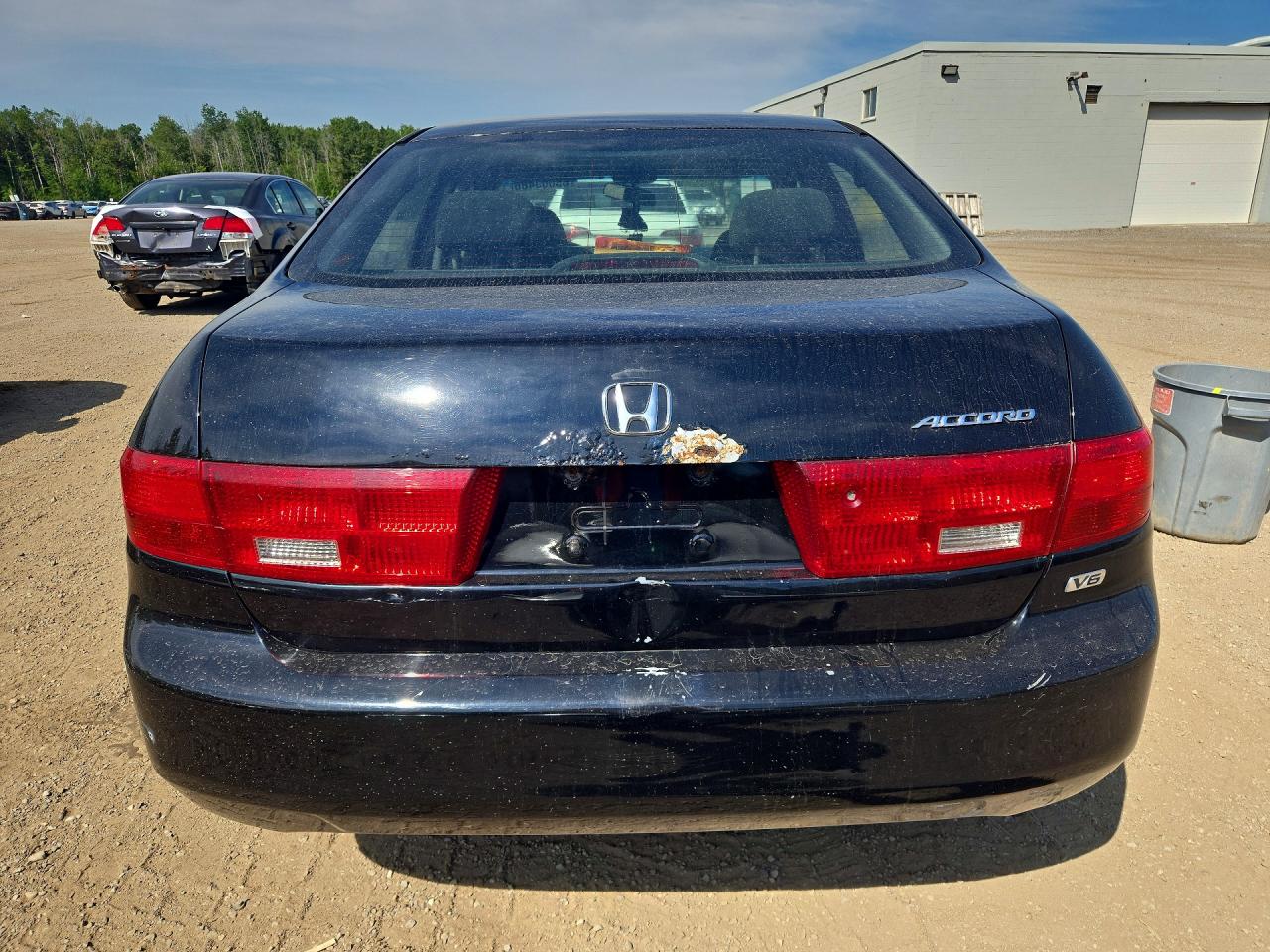 2005 Honda Accord Lx Black vin: 1HGCM66375A800156