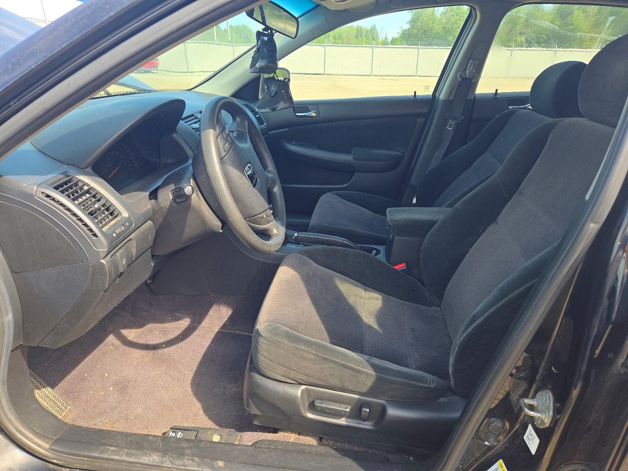 2005 Honda Accord Lx Black vin: 1HGCM66375A800156