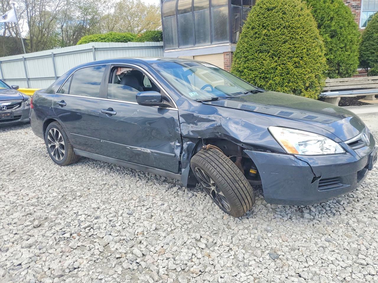 2007 Honda Accord Lx Charcoal vin: 1HGCM66377A032097