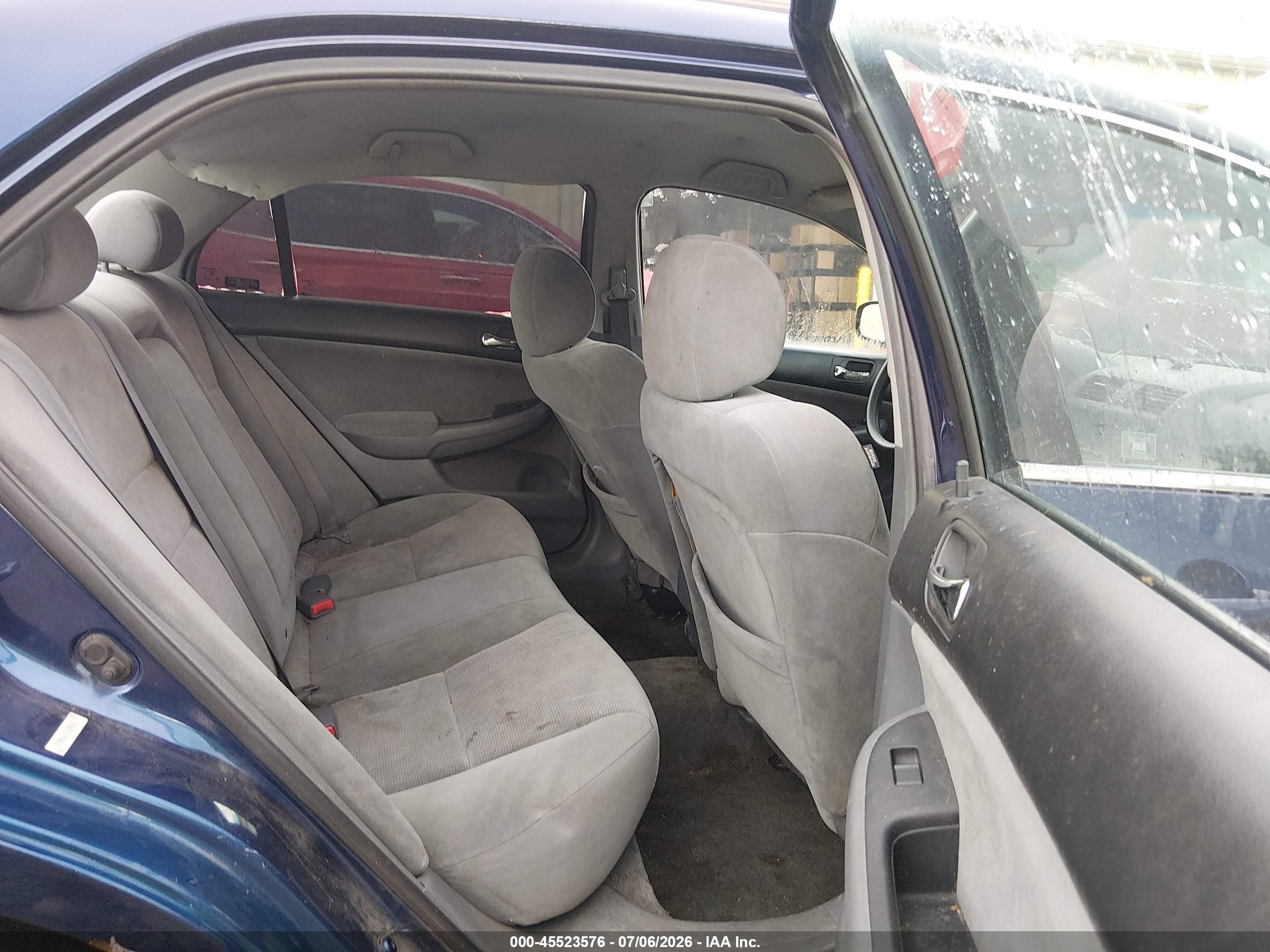 2005 Honda Accord 3.0 Lx Blue vin: 1HGCM66385A055286