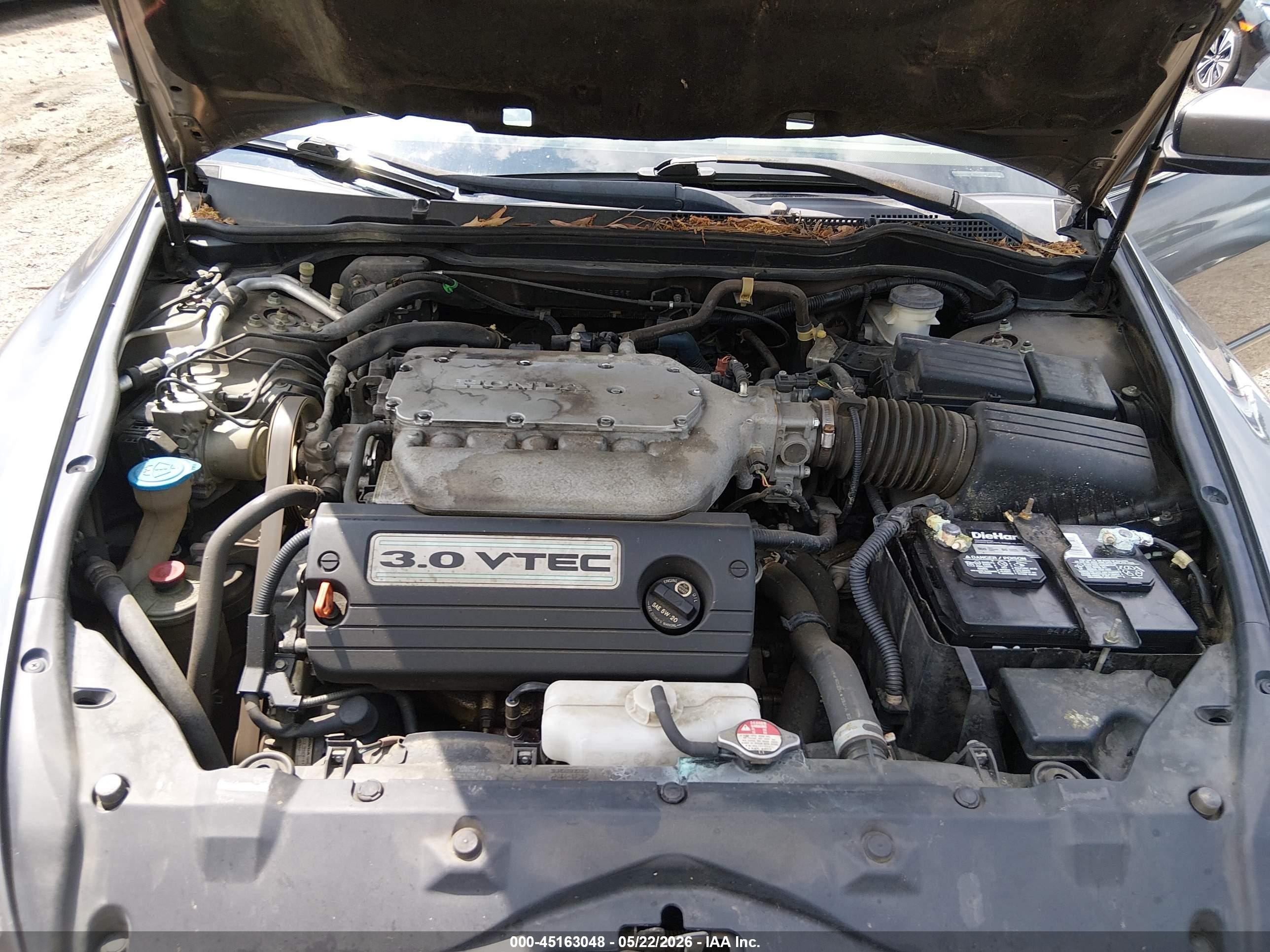 2007 Honda Accord 3.0 Lx Dark Brown vin: 1HGCM66387A018595