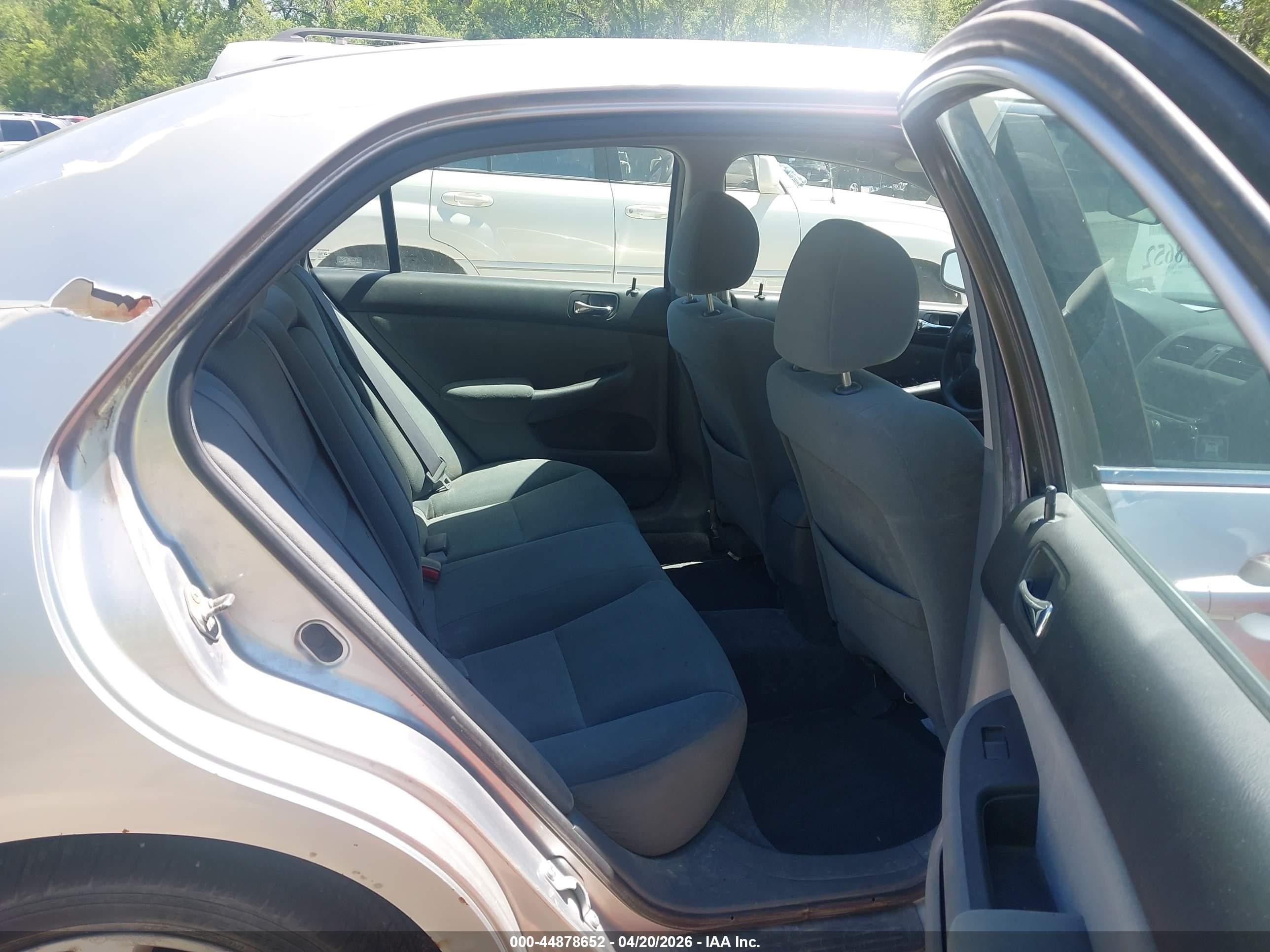 2007 Honda Accord 3.0 Lx Silver vin: 1HGCM663X7A014953