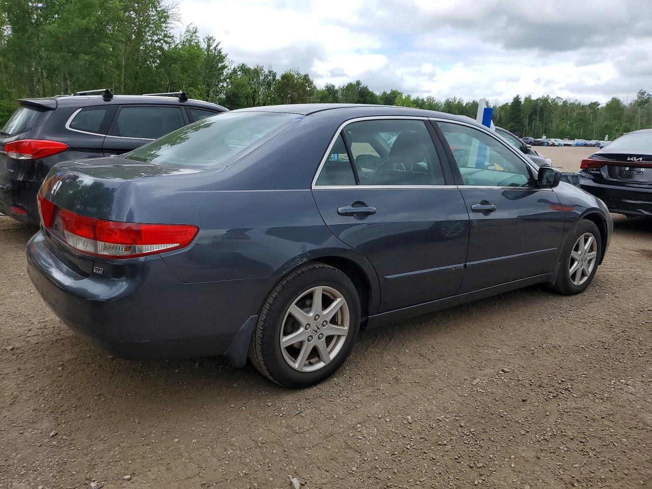 2003 Honda Accord Ex Gray vin: 1HGCM66403A805107