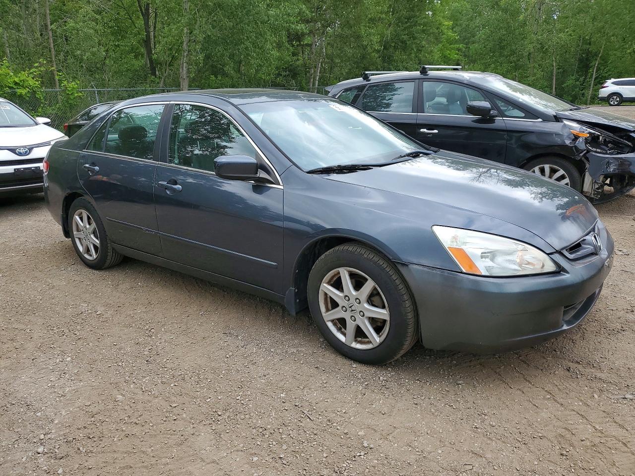 2003 Honda Accord Ex Gray vin: 1HGCM66403A805107