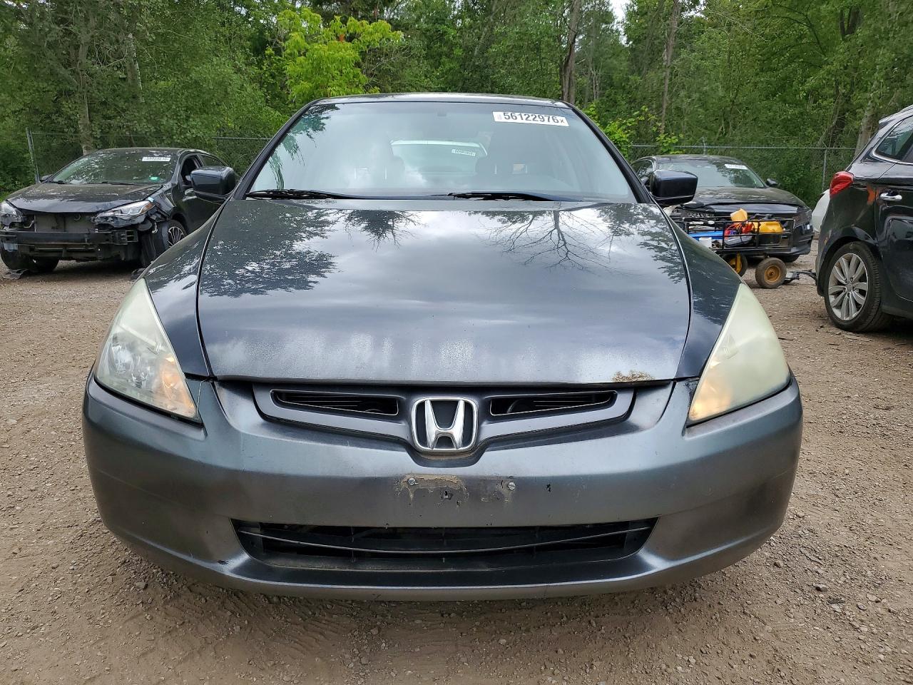 2003 Honda Accord Ex Gray vin: 1HGCM66403A805107