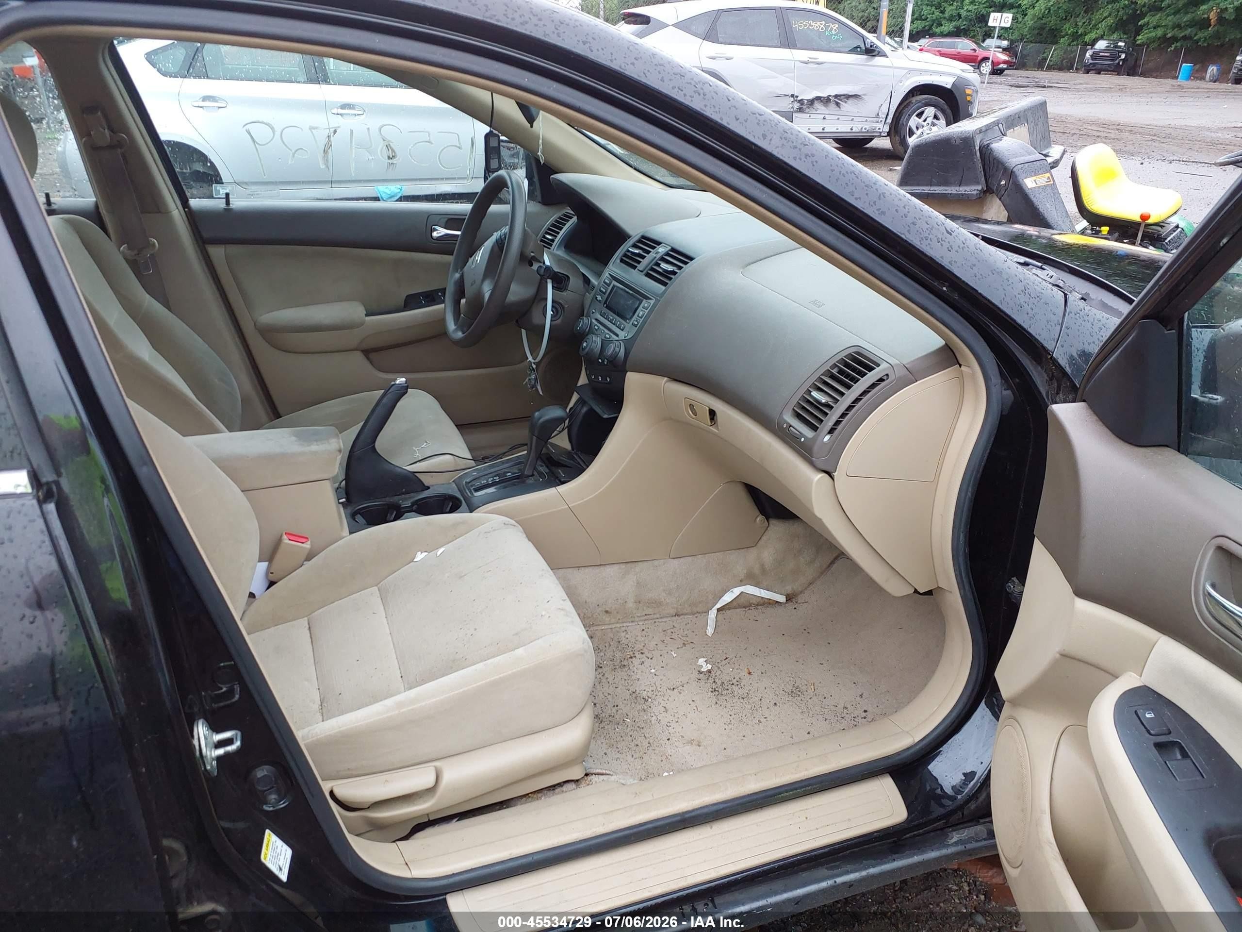 2007 Honda Accord 3.0 Se Dark Blue vin: 1HGCM66407A003761