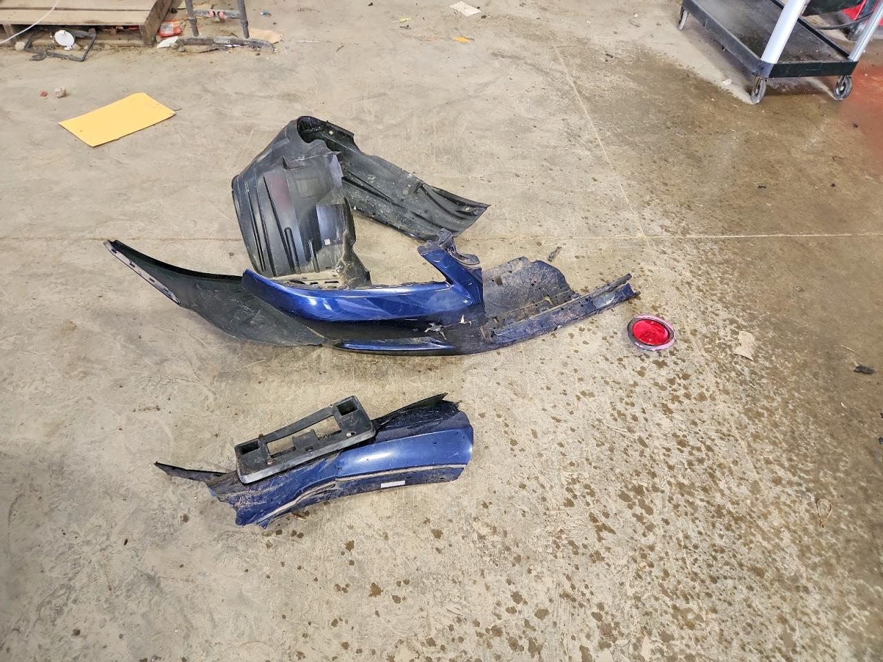 2007 Honda Accord Se Blue vin: 1HGCM66407A032306