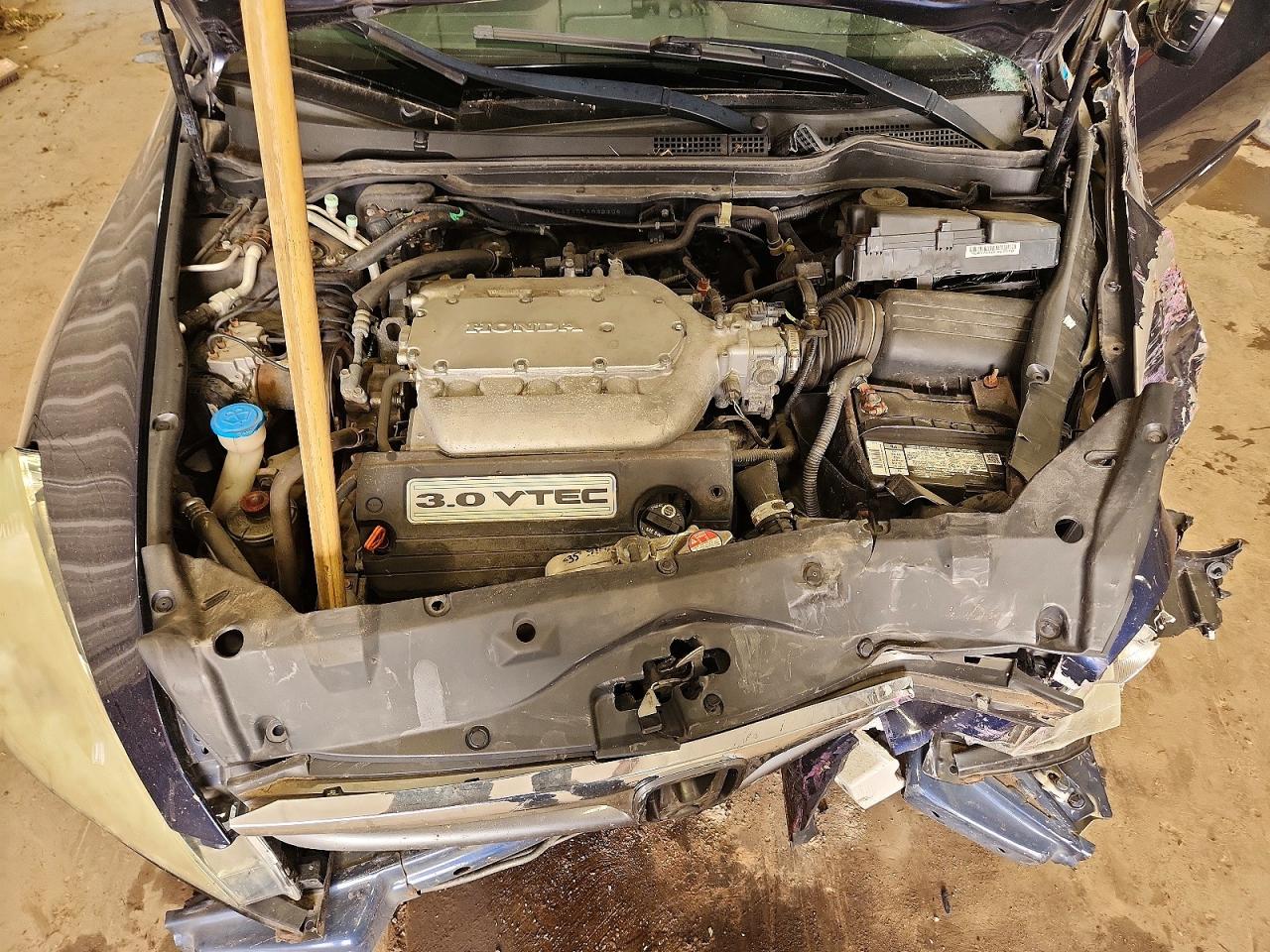2007 Honda Accord Se Blue vin: 1HGCM66407A032306