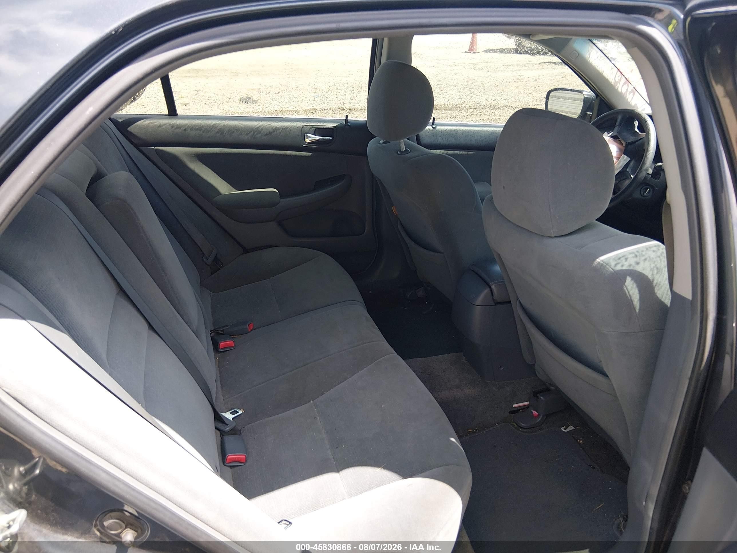 2007 Honda Accord 3.0 Se Gray vin: 1HGCM66407A058484