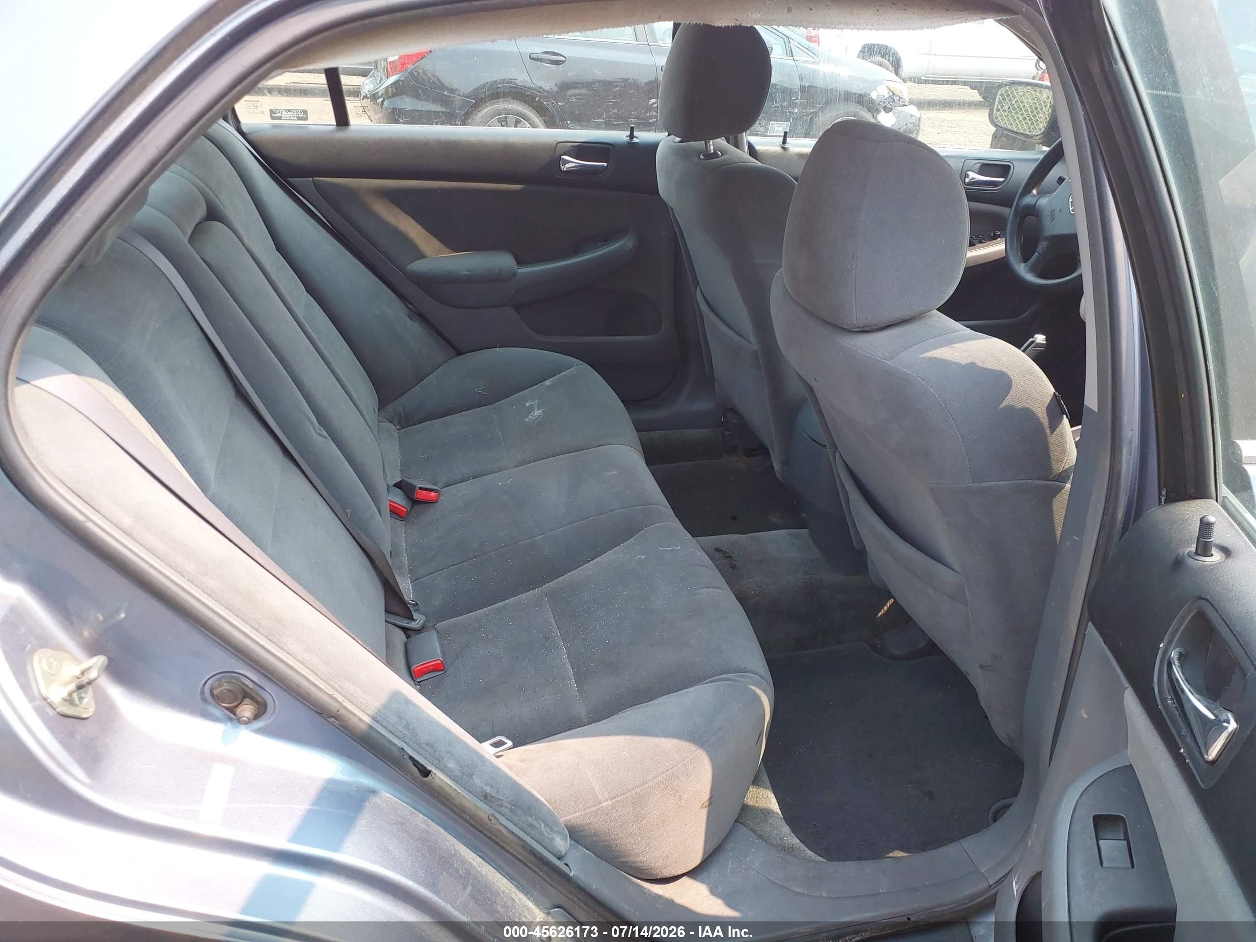 2007 Honda Accord 3.0 Se Light Blue vin: 1HGCM66407A082350