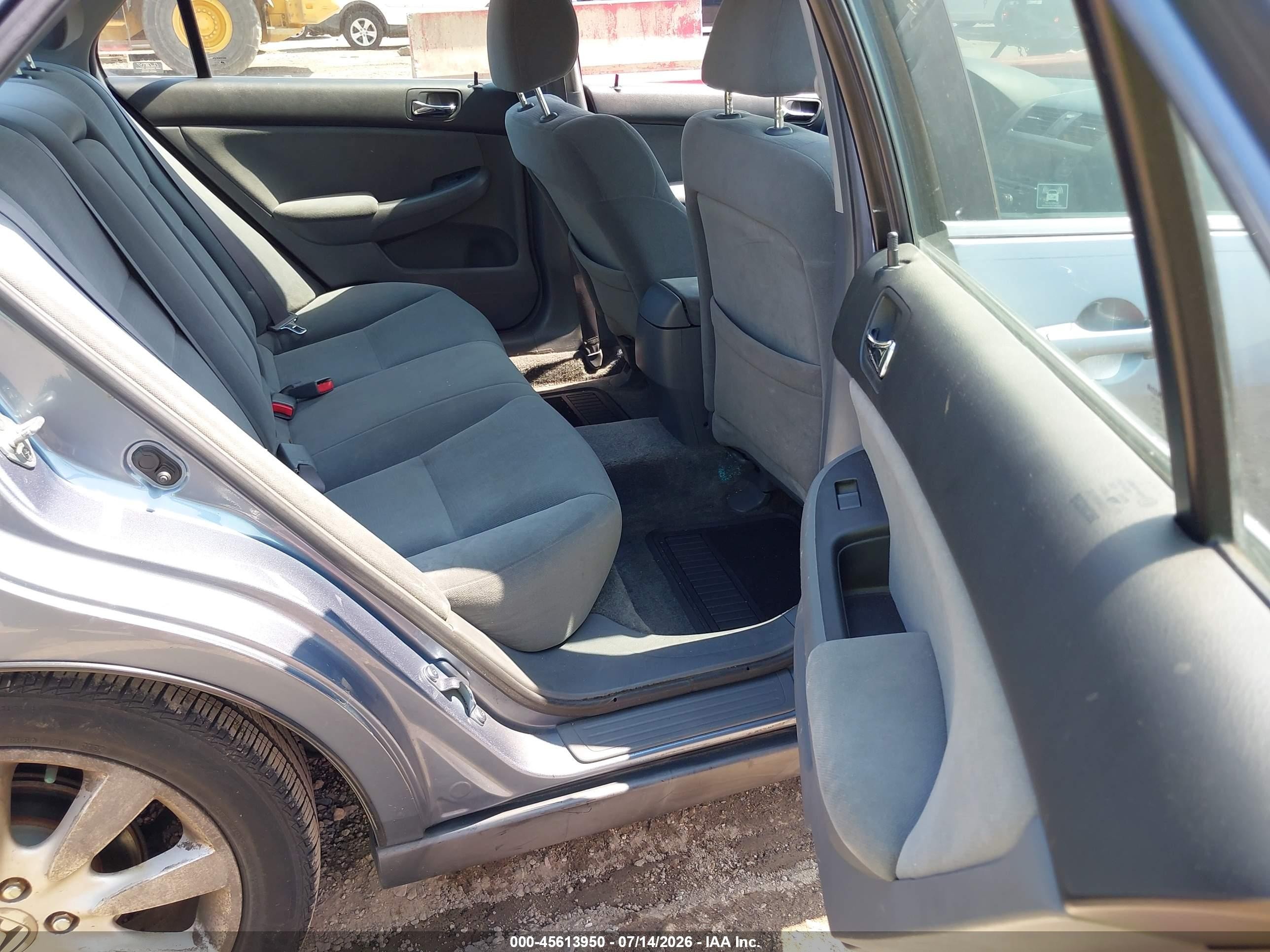 2007 Honda Accord 3.0 Se Blue vin: 1HGCM66417A015868