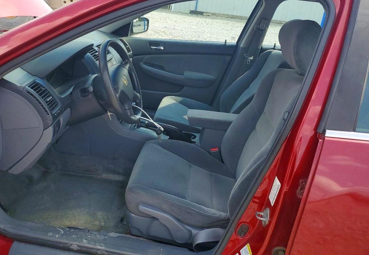 2007 Honda Accord Se Maroon vin: 1HGCM66417A050121