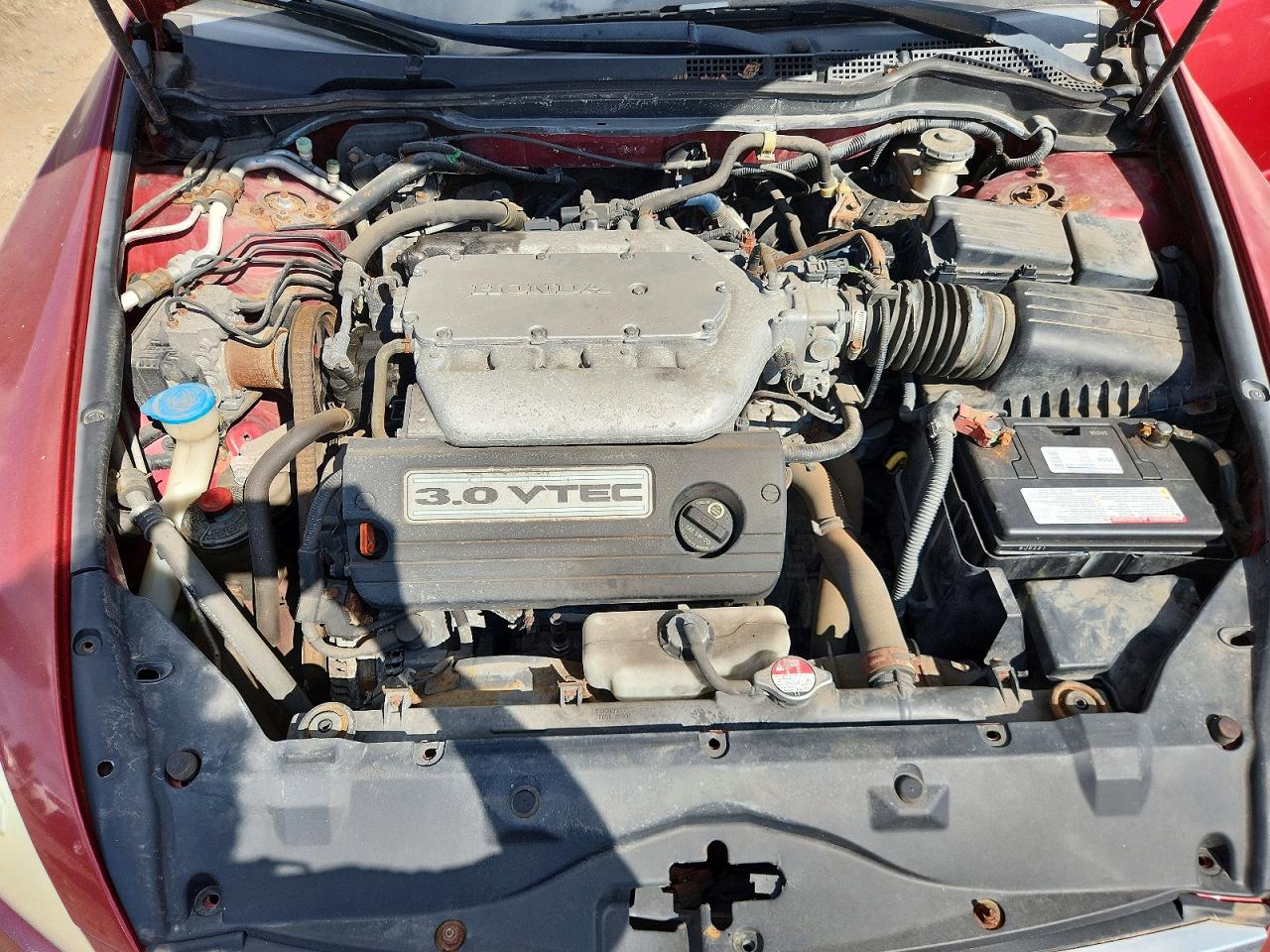 2007 Honda Accord Se Красный vin: 1HGCM66417A071812