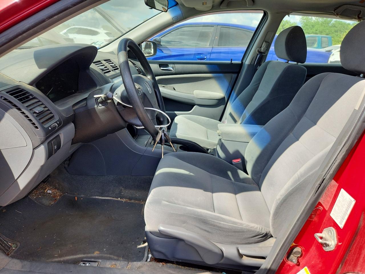 2007 Honda Accord Se Красный vin: 1HGCM66417A071812