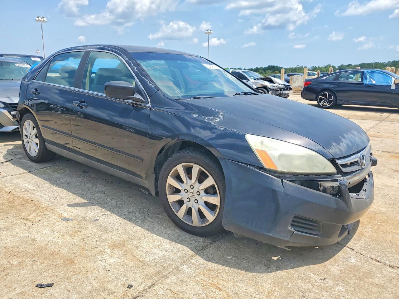 2007 Honda Accord Se Black vin: 1HGCM66417A080400