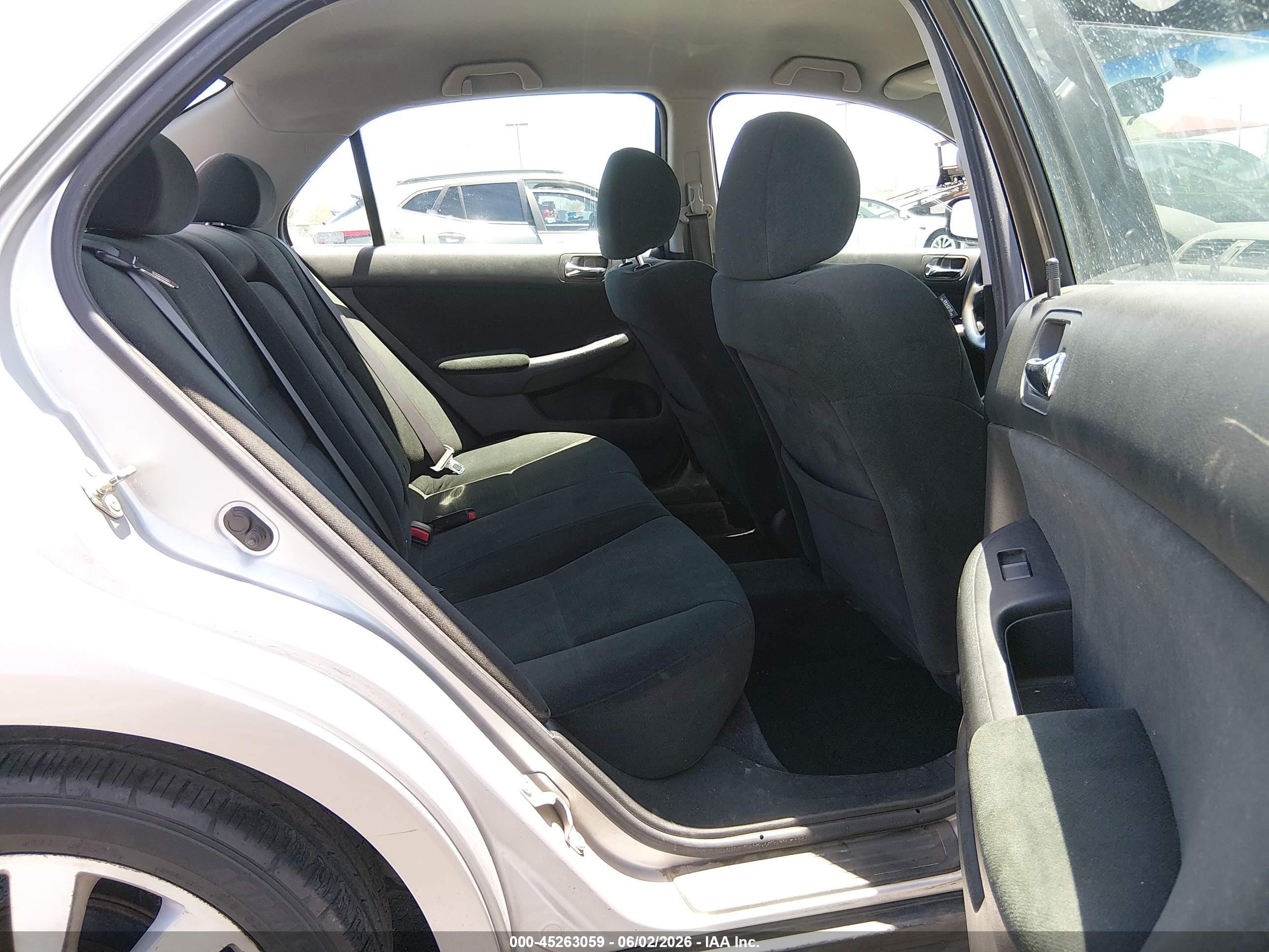 2007 Honda Accord 3.0 Se Silver vin: 1HGCM66427A037183