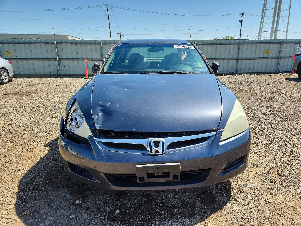 2007 Honda Accord Se Gray vin: 1HGCM66427A057868