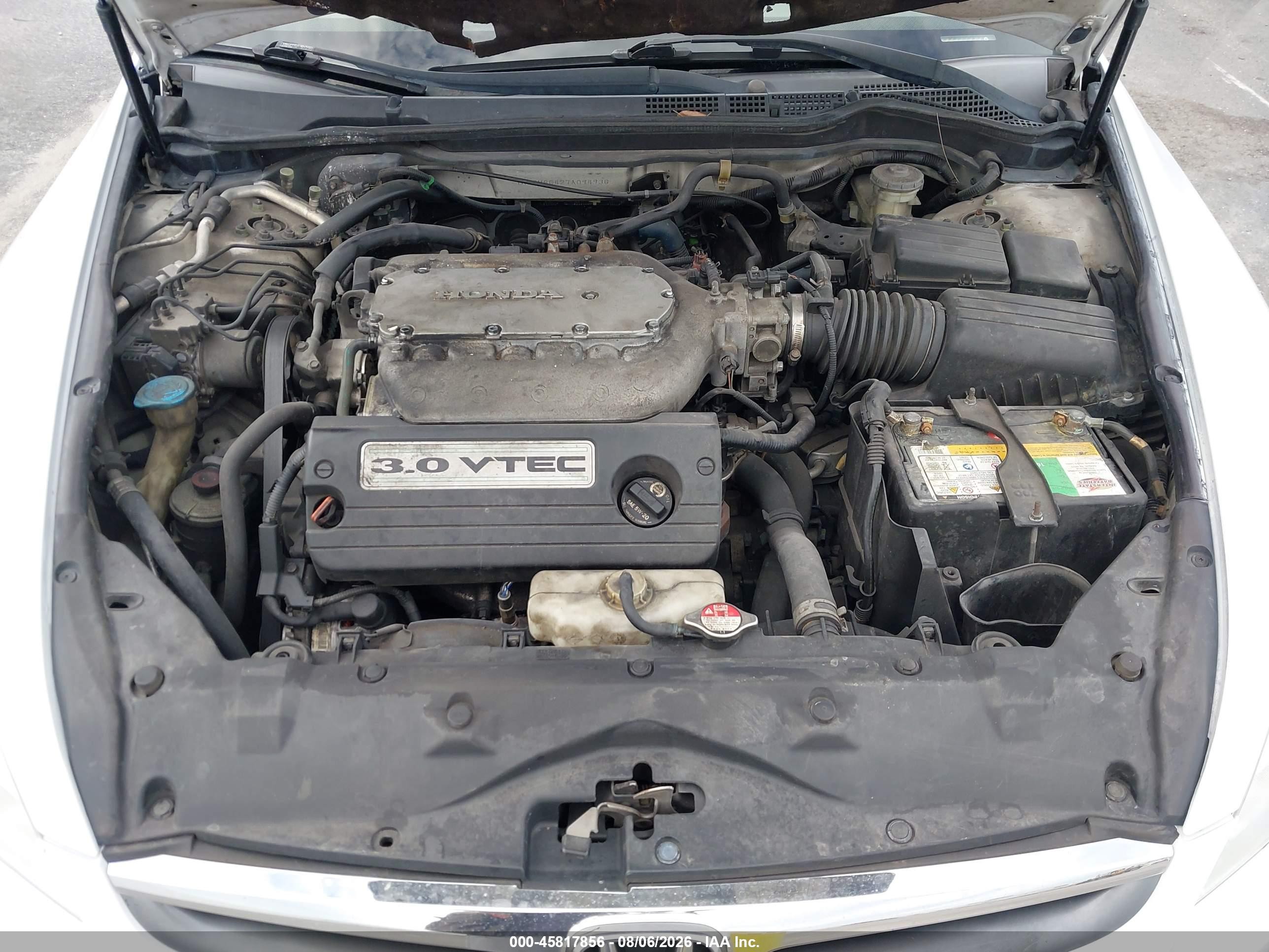 2007 Honda Accord 3.0 Se White vin: 1HGCM66427A094936