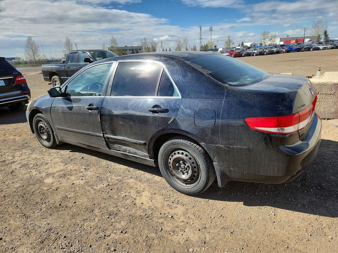 2003 Honda Accord Ex Черный vin: 1HGCM66433A806154