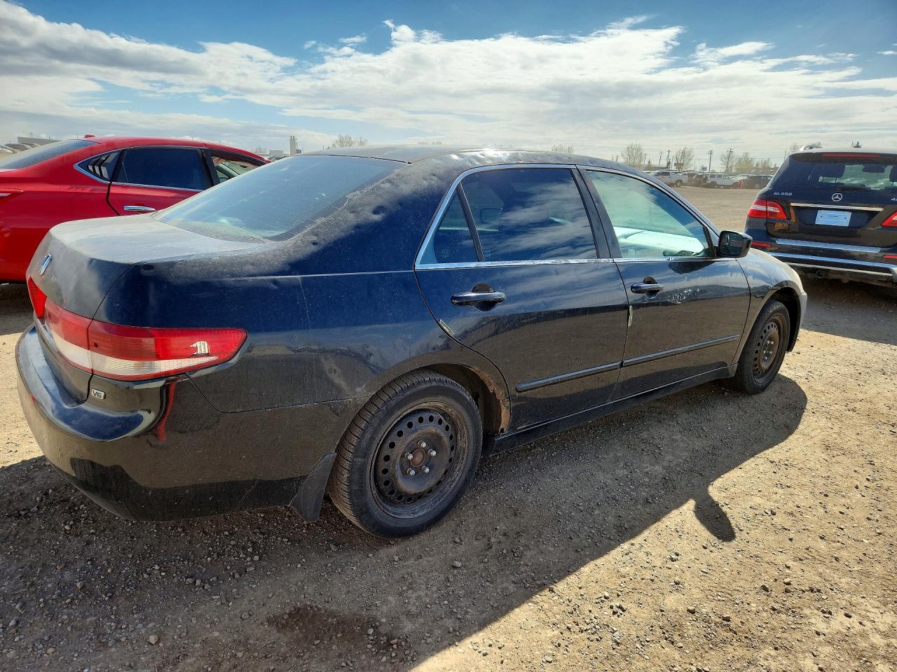 2003 Honda Accord Ex Черный vin: 1HGCM66433A806154