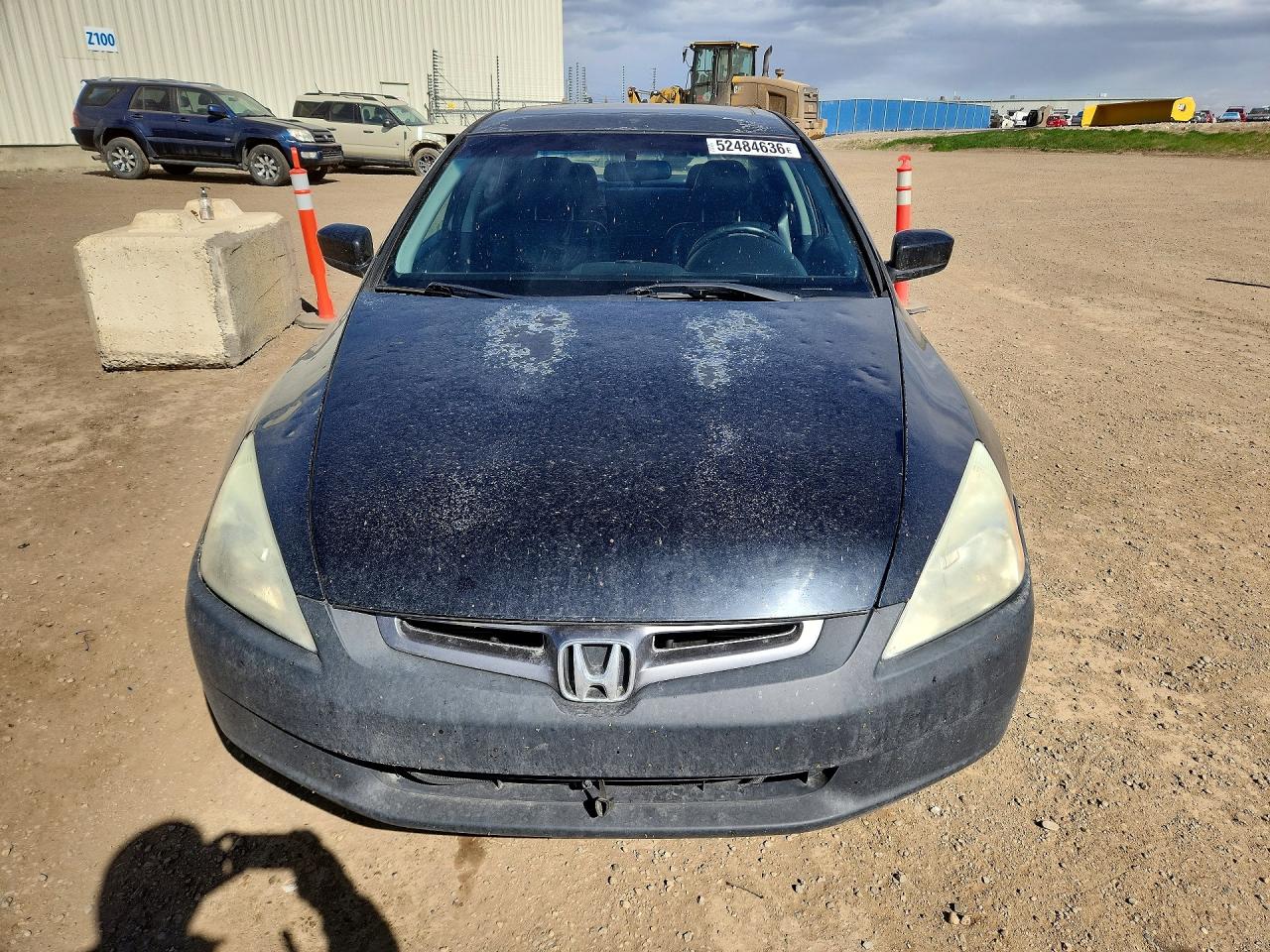 2003 Honda Accord Ex Черный vin: 1HGCM66433A806154