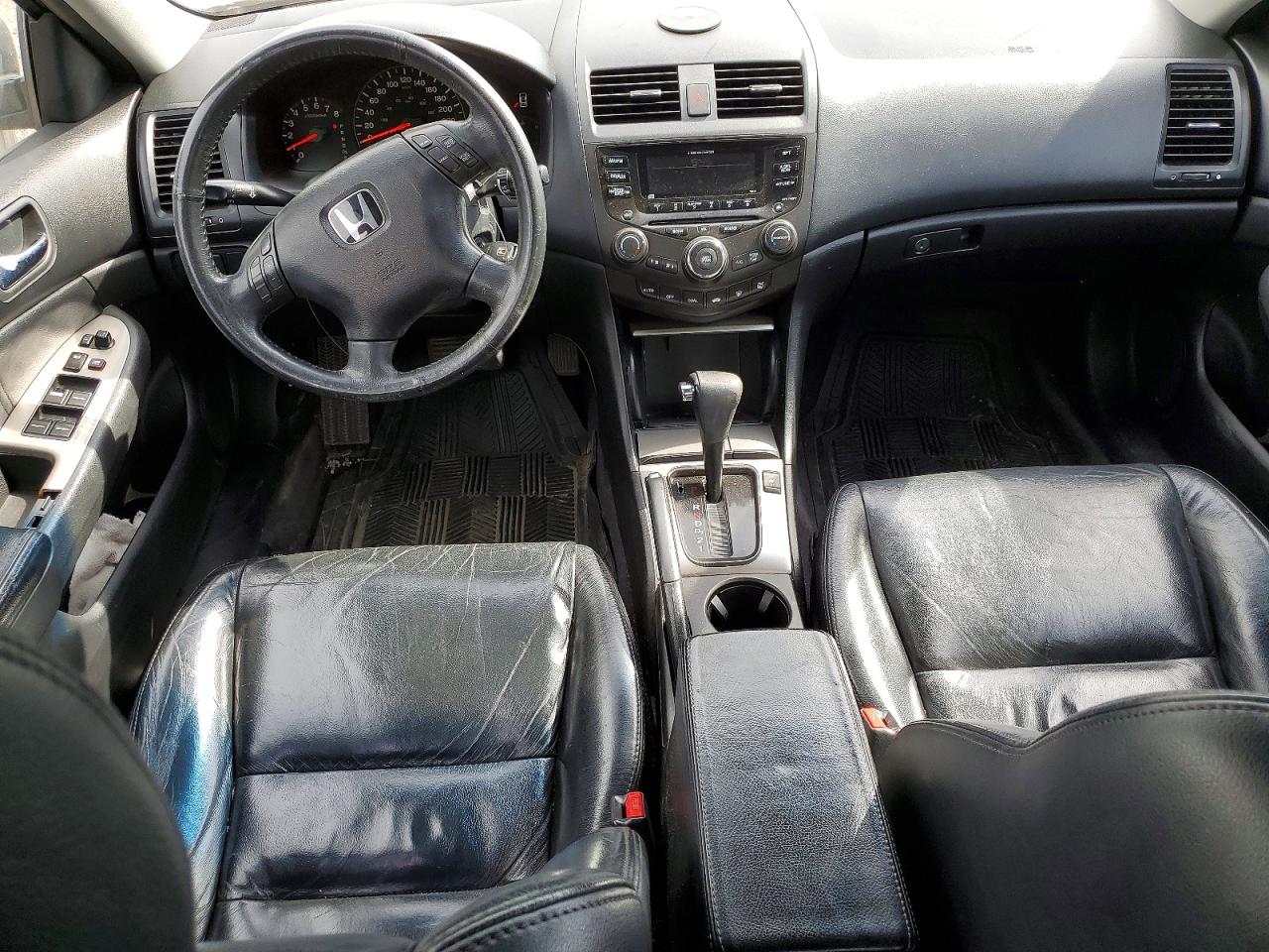2003 Honda Accord Ex Черный vin: 1HGCM66433A806154