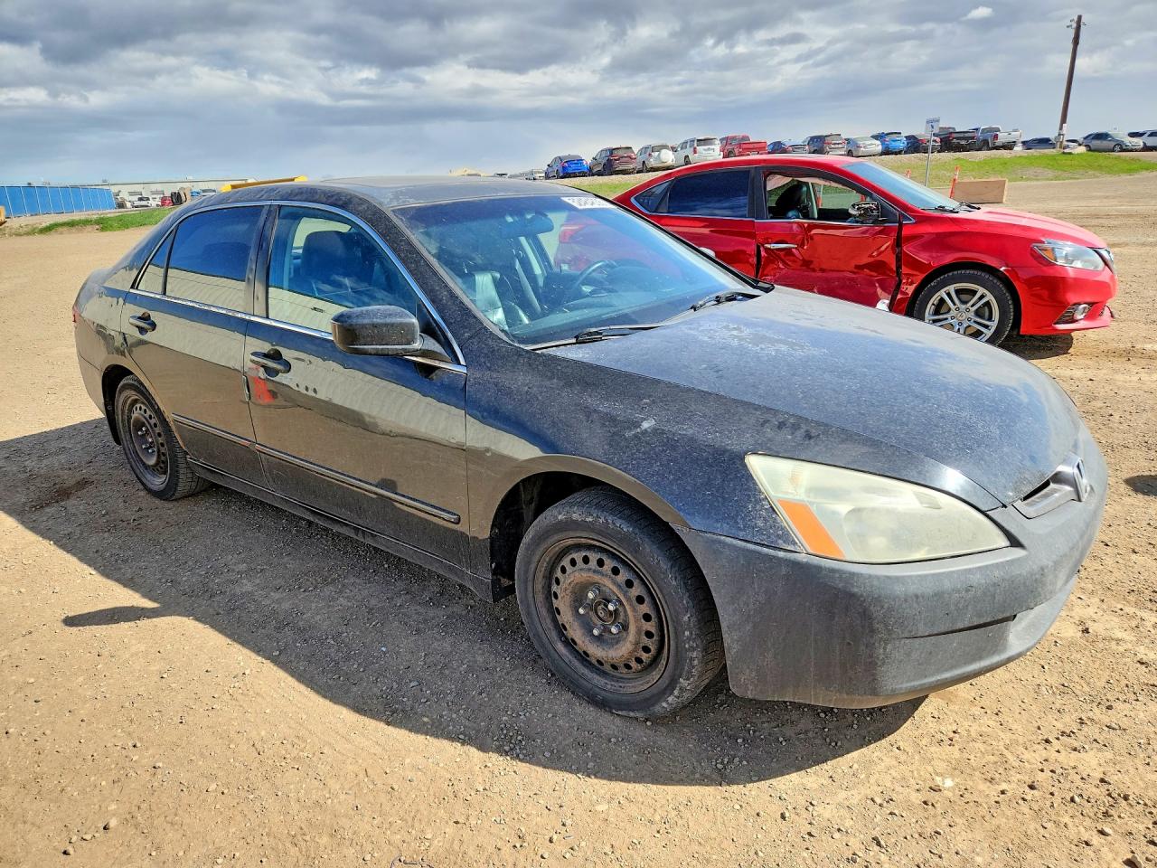 2003 Honda Accord Ex Черный vin: 1HGCM66433A806154
